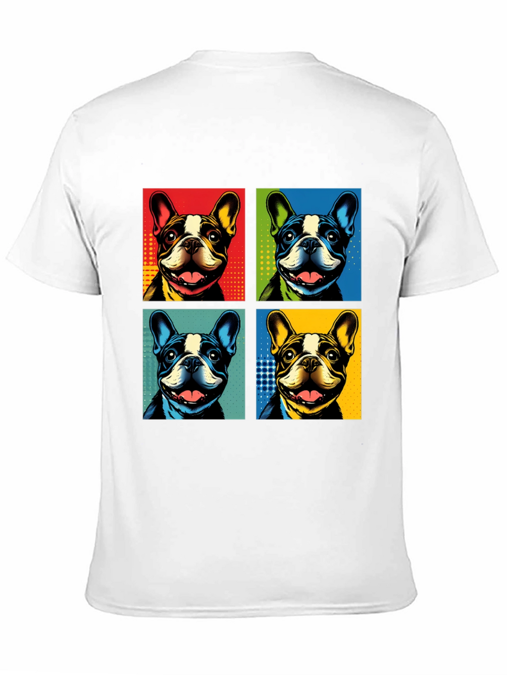 Pop Art Bulldog Graphic Tee
