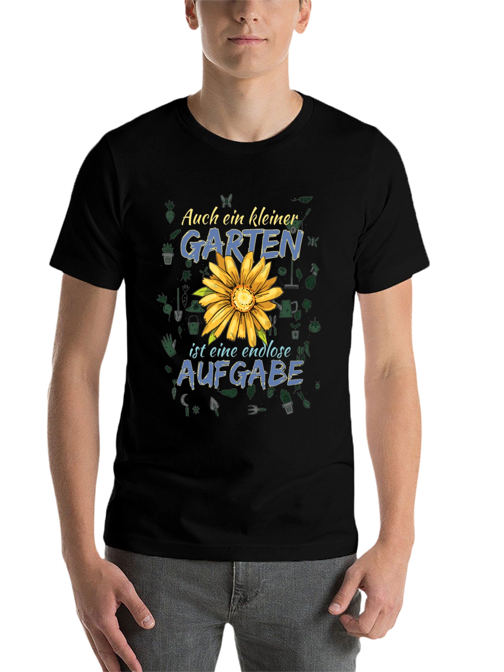 Gardening T-Shirt: Auch ein Kleiner Garten
