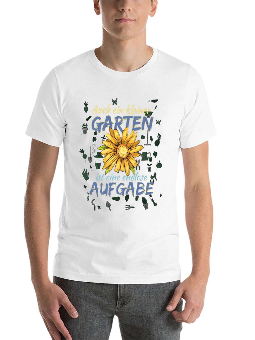 Gardening T-Shirt: Auch ein Kleiner Garten