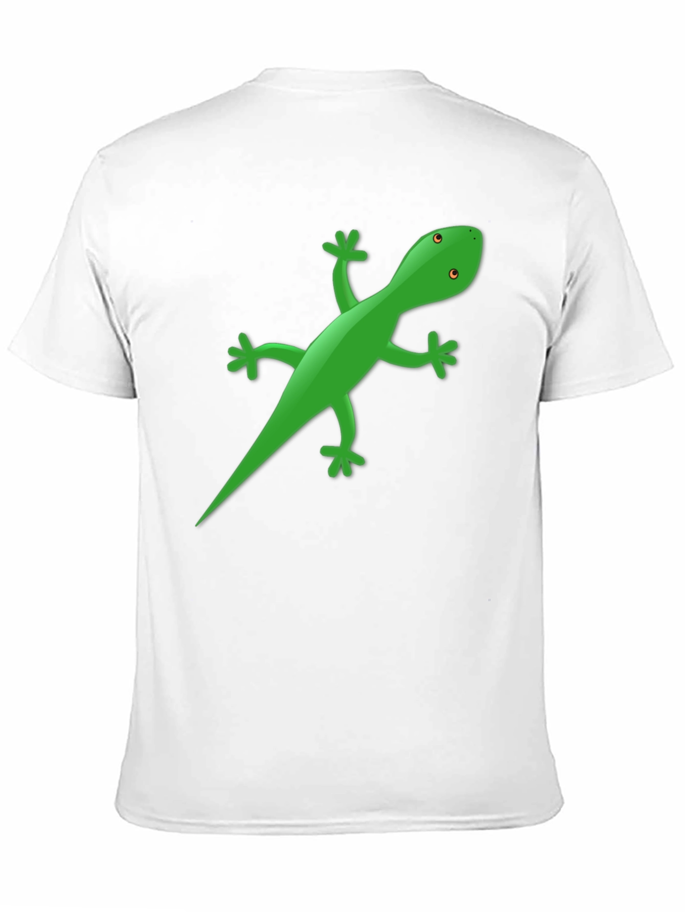 Lizard Graphic Tee - Black Casual T-Shirt