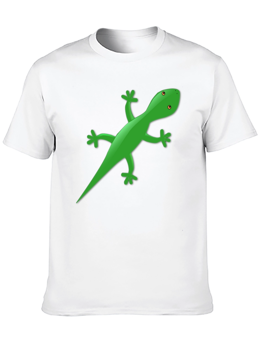 Lizard Graphic Tee - Black Casual T-Shirt
