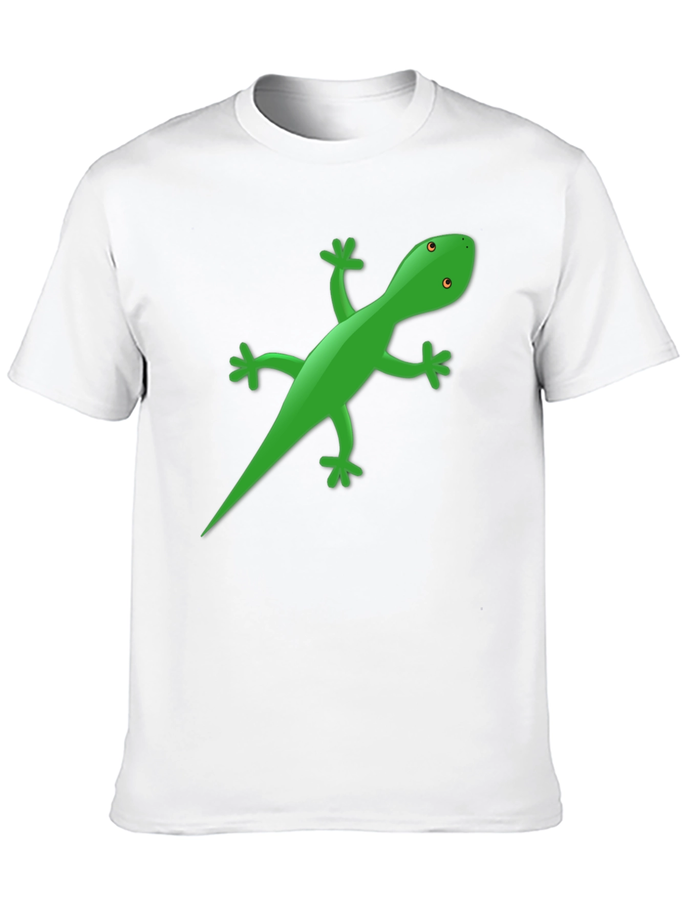 Lizard Graphic Tee - Black Casual T-Shirt