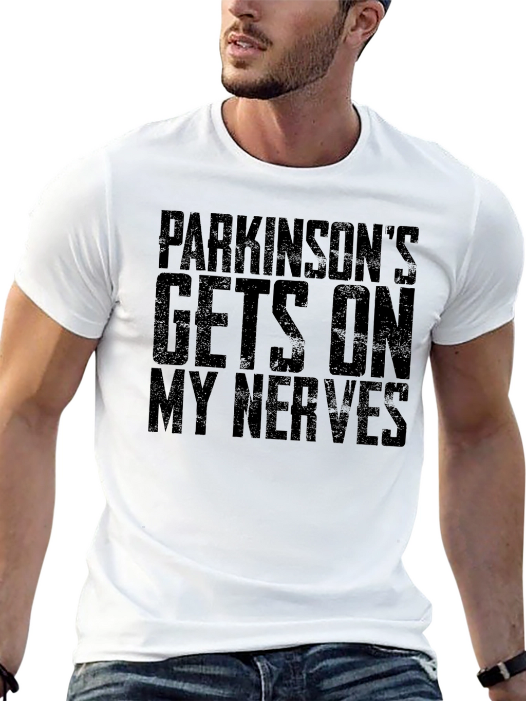 Parkinsons Gets On My Nerves Graphic Tee