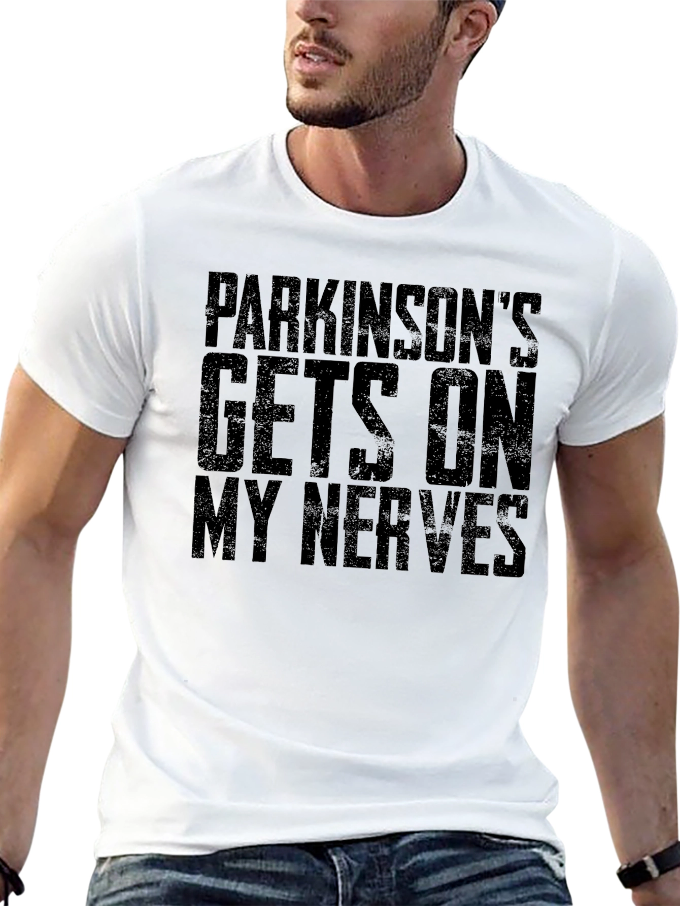 Parkinsons Gets On My Nerves Graphic Tee
