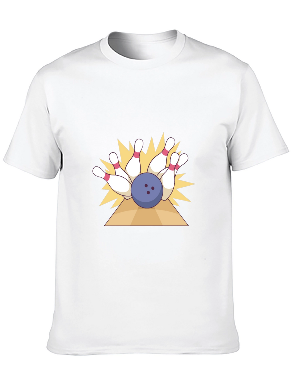 Bowling Strike Graphic T-Shirt