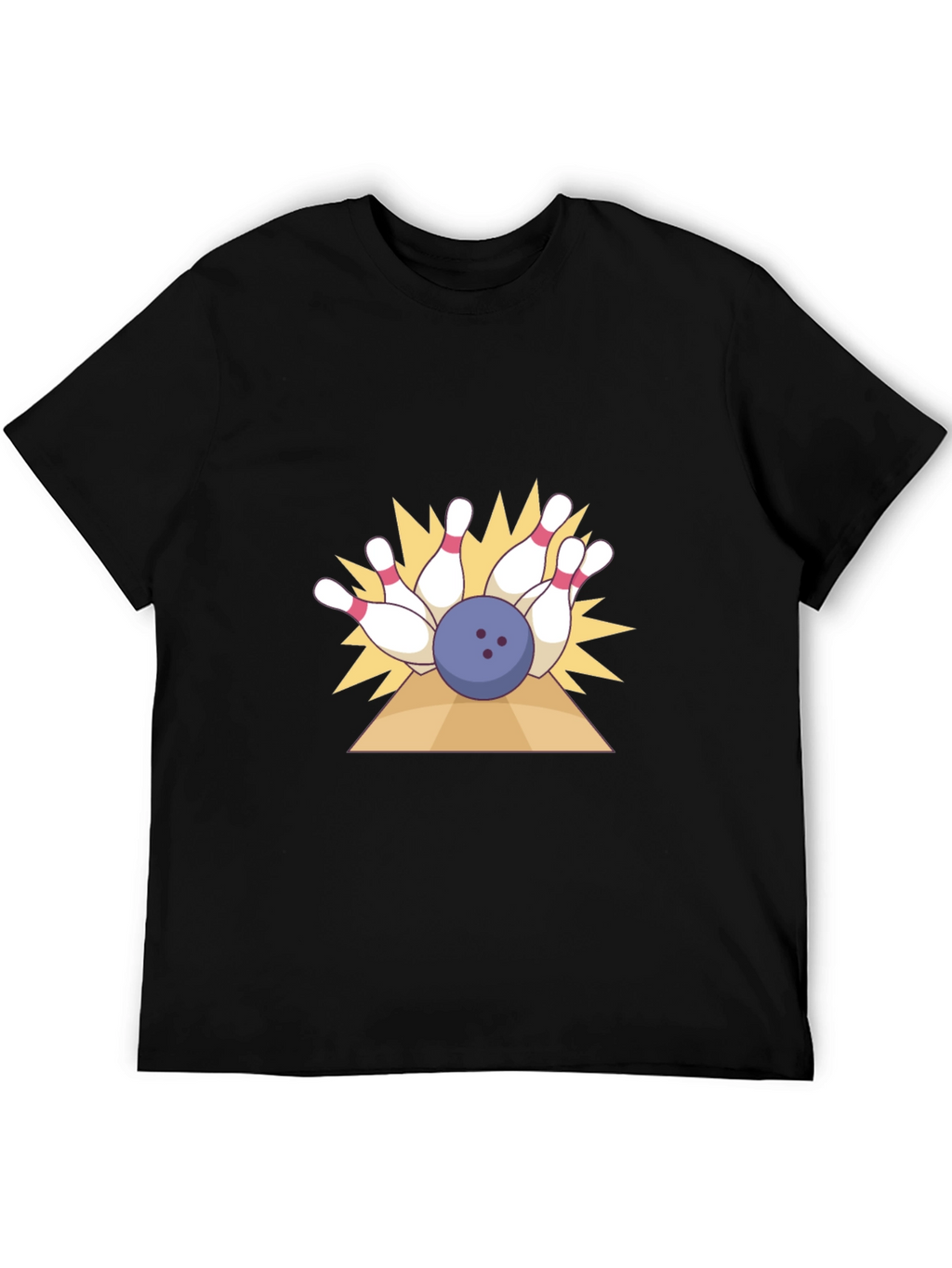 Bowling Strike Graphic T-Shirt