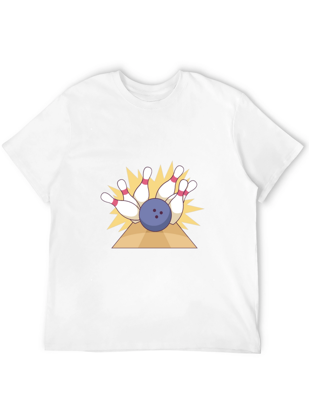 Bowling Strike Graphic T-Shirt