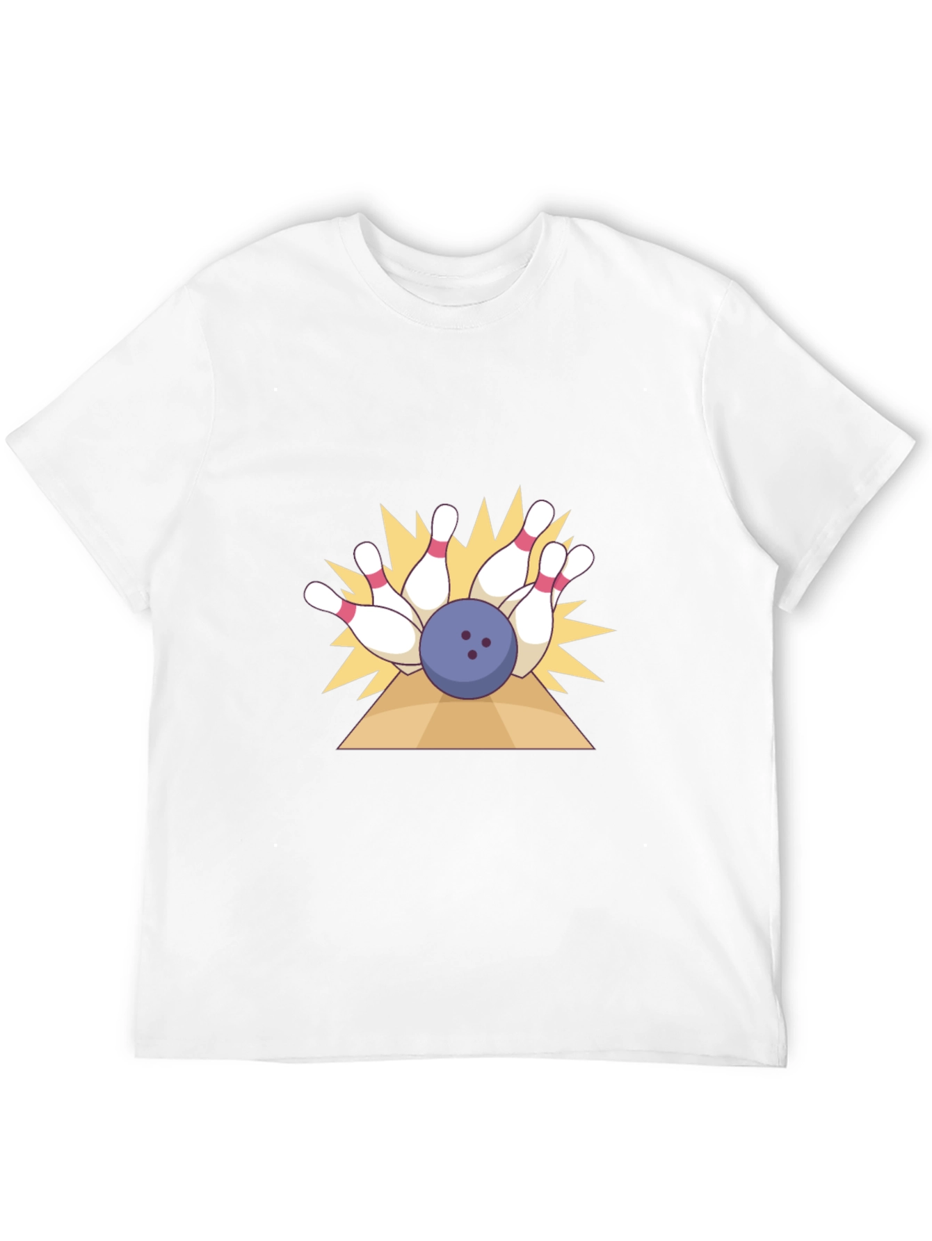 Bowling Strike Graphic T-Shirt