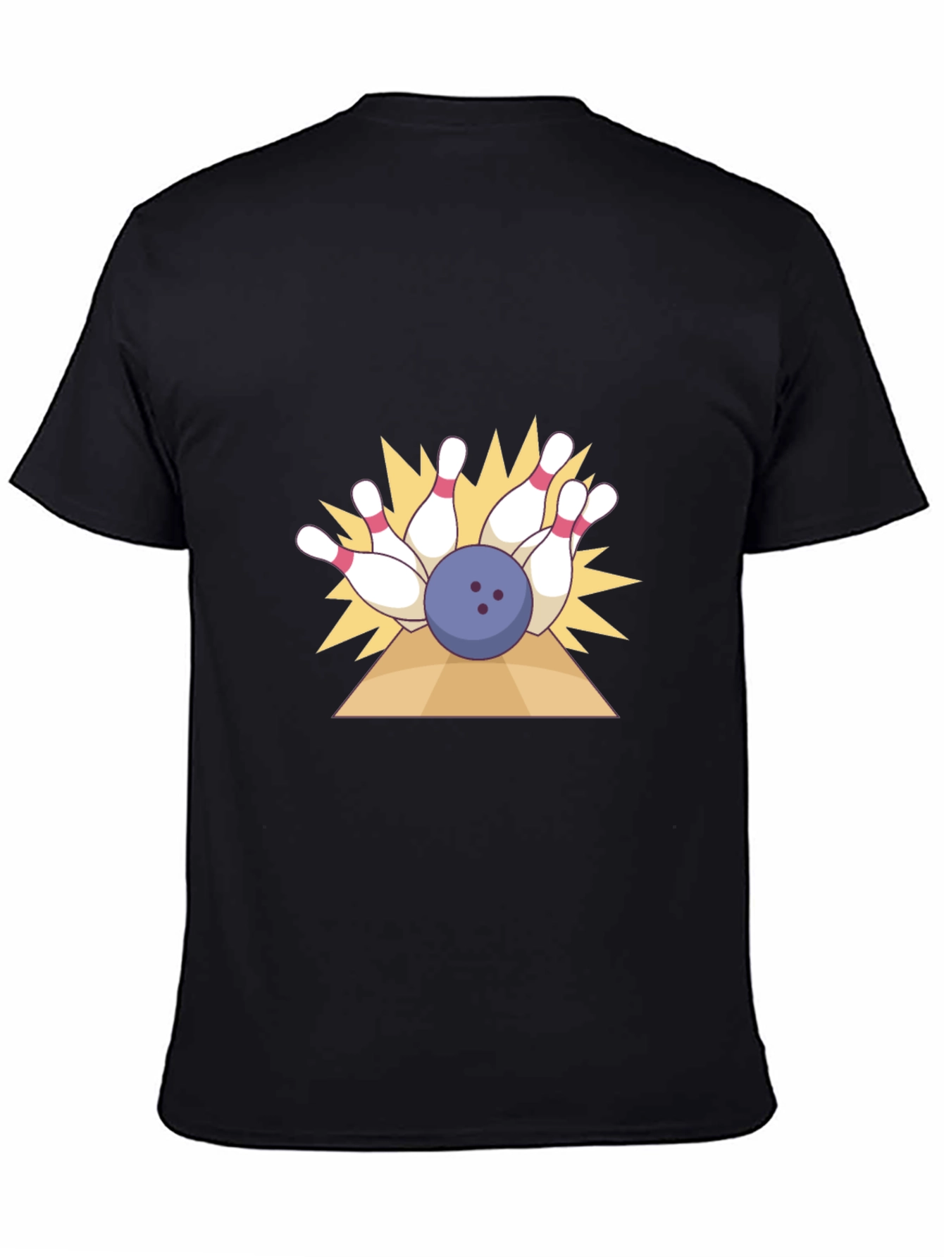 Bowling Strike Graphic T-Shirt