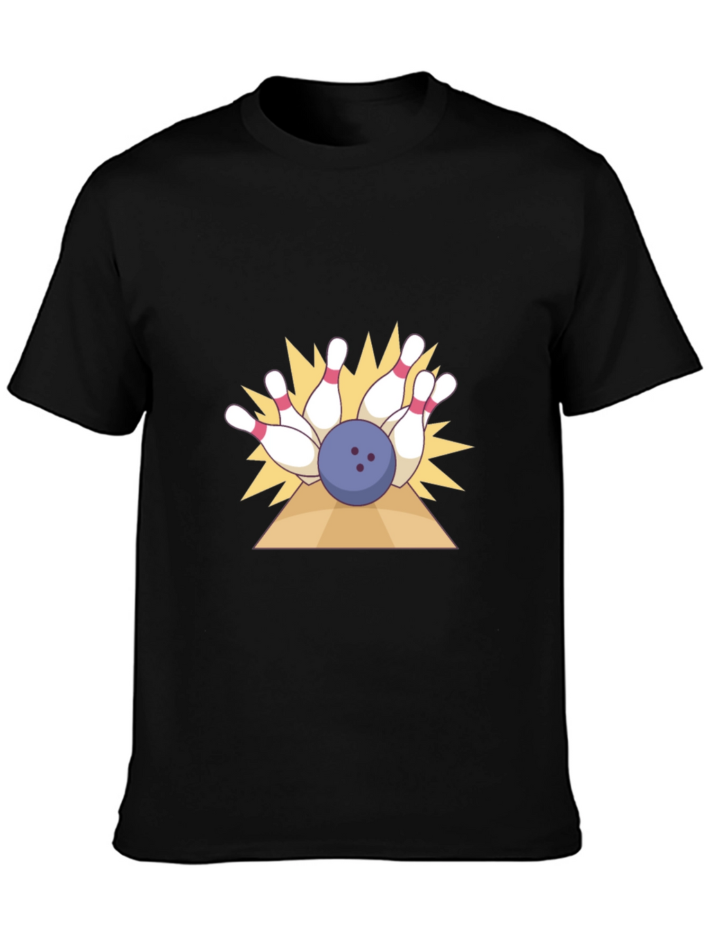 Bowling Strike Graphic T-Shirt