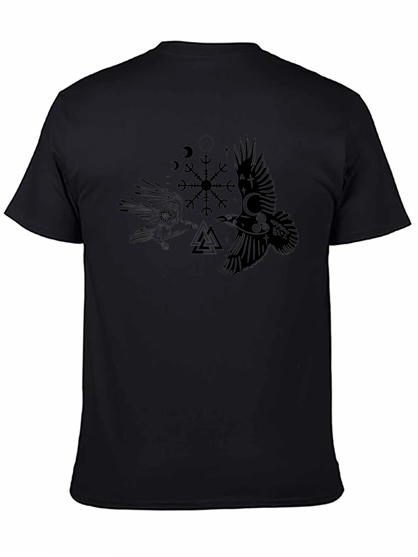 Viking Ravens T-Shirt - Norse Mythology Tee