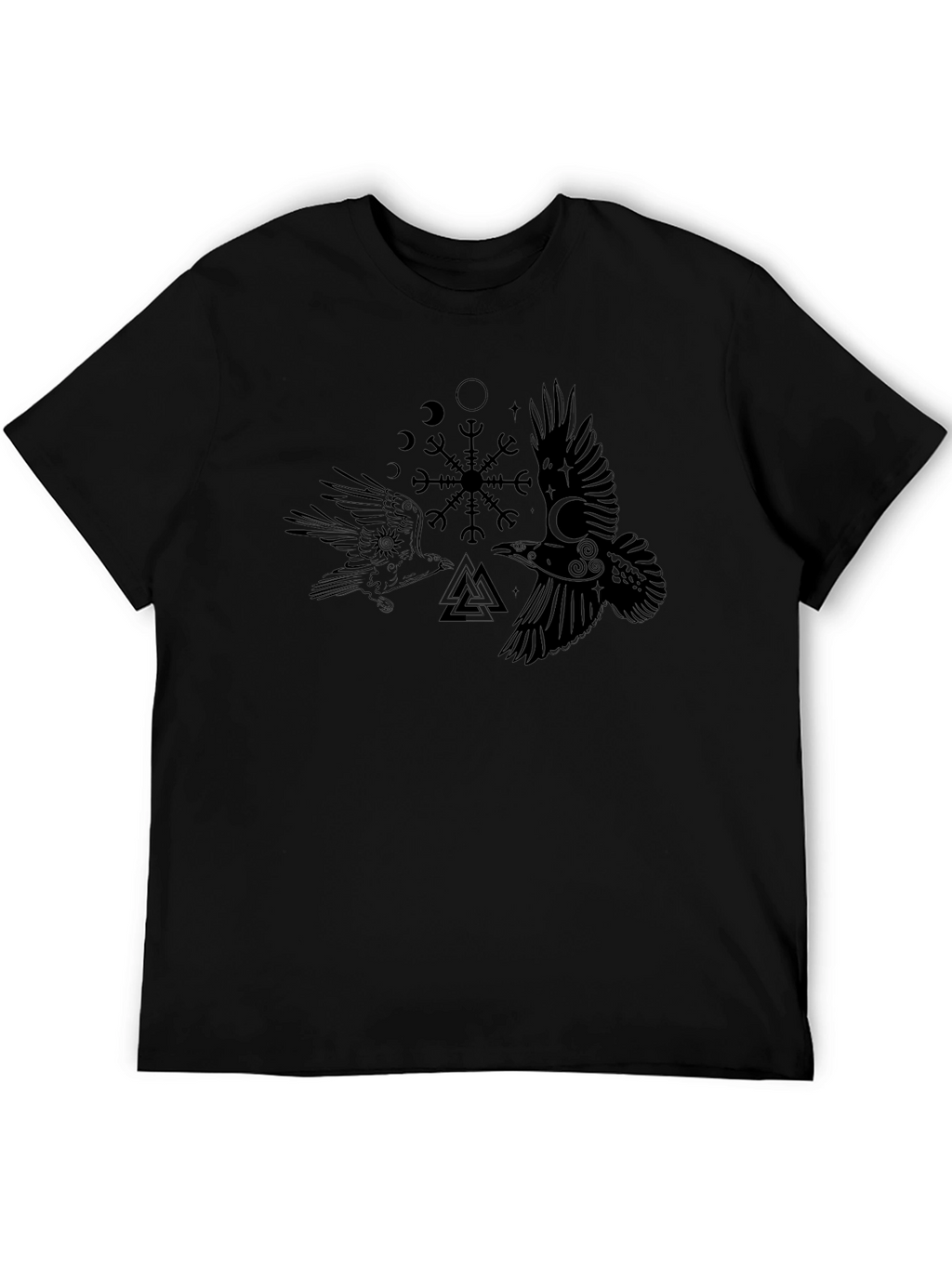 Viking Ravens T-Shirt - Norse Mythology Tee