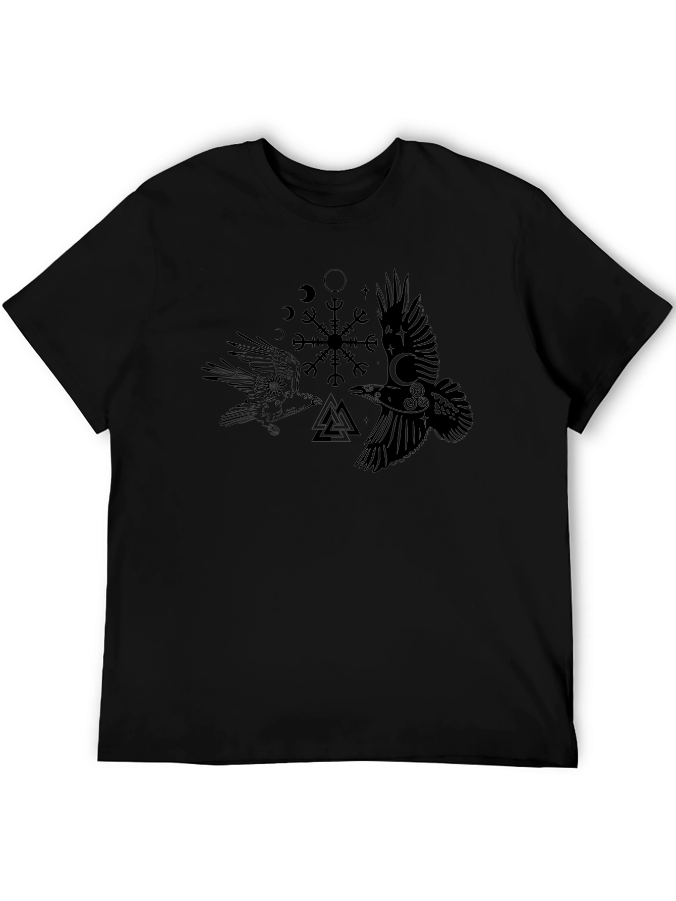 Viking Ravens T-Shirt - Norse Mythology Tee