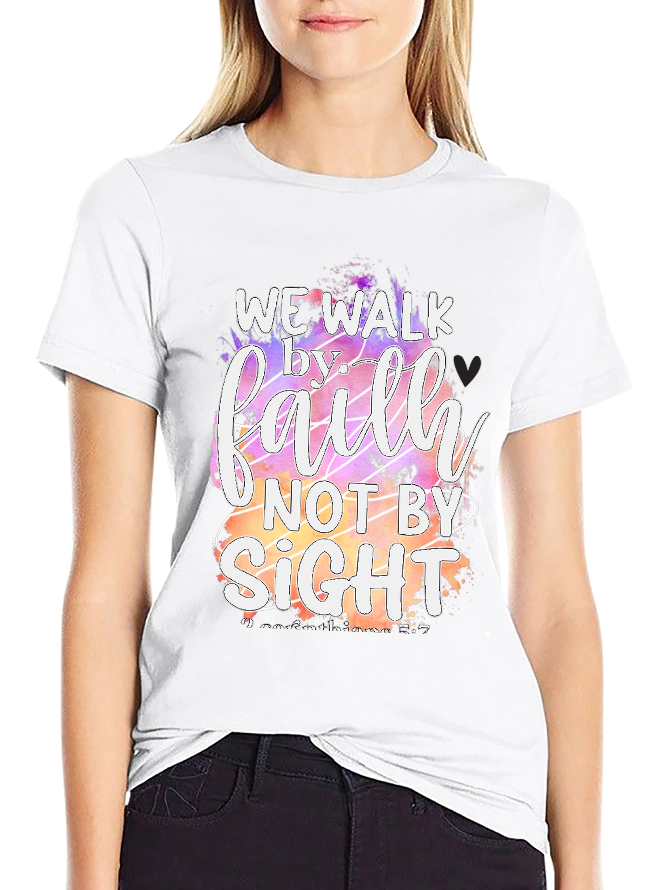 Faith Over Sight Tee - Christian T-Shirt