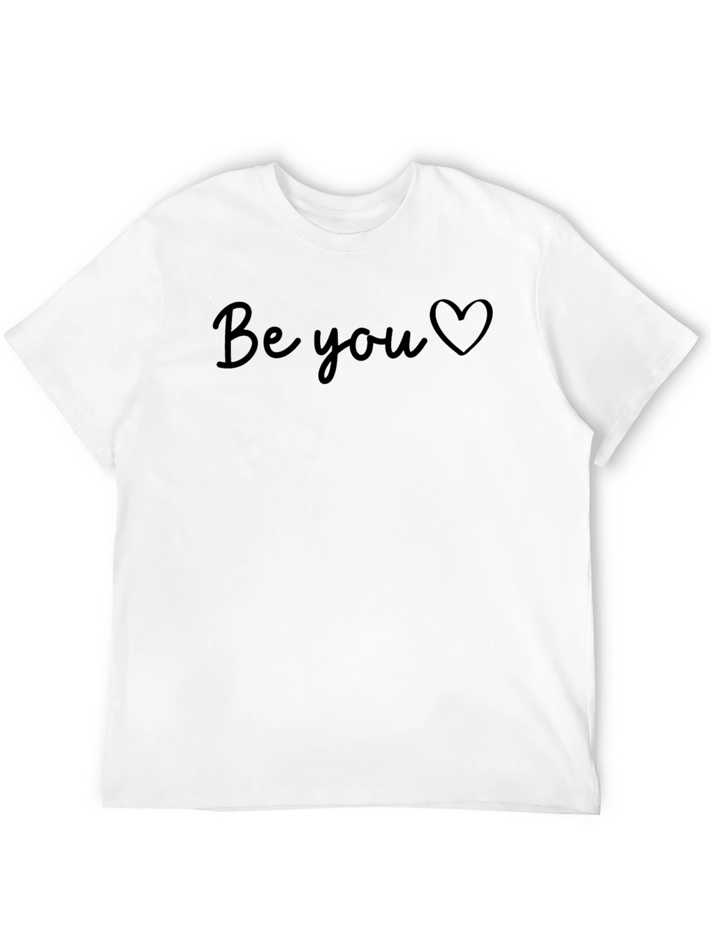 Be You Graphic Black T-Shirt