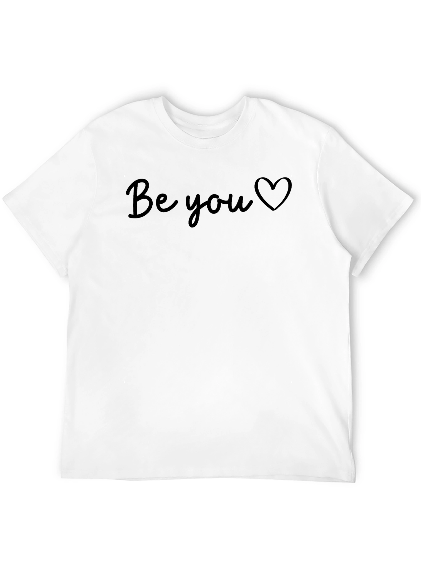 Be You Graphic Black T-Shirt