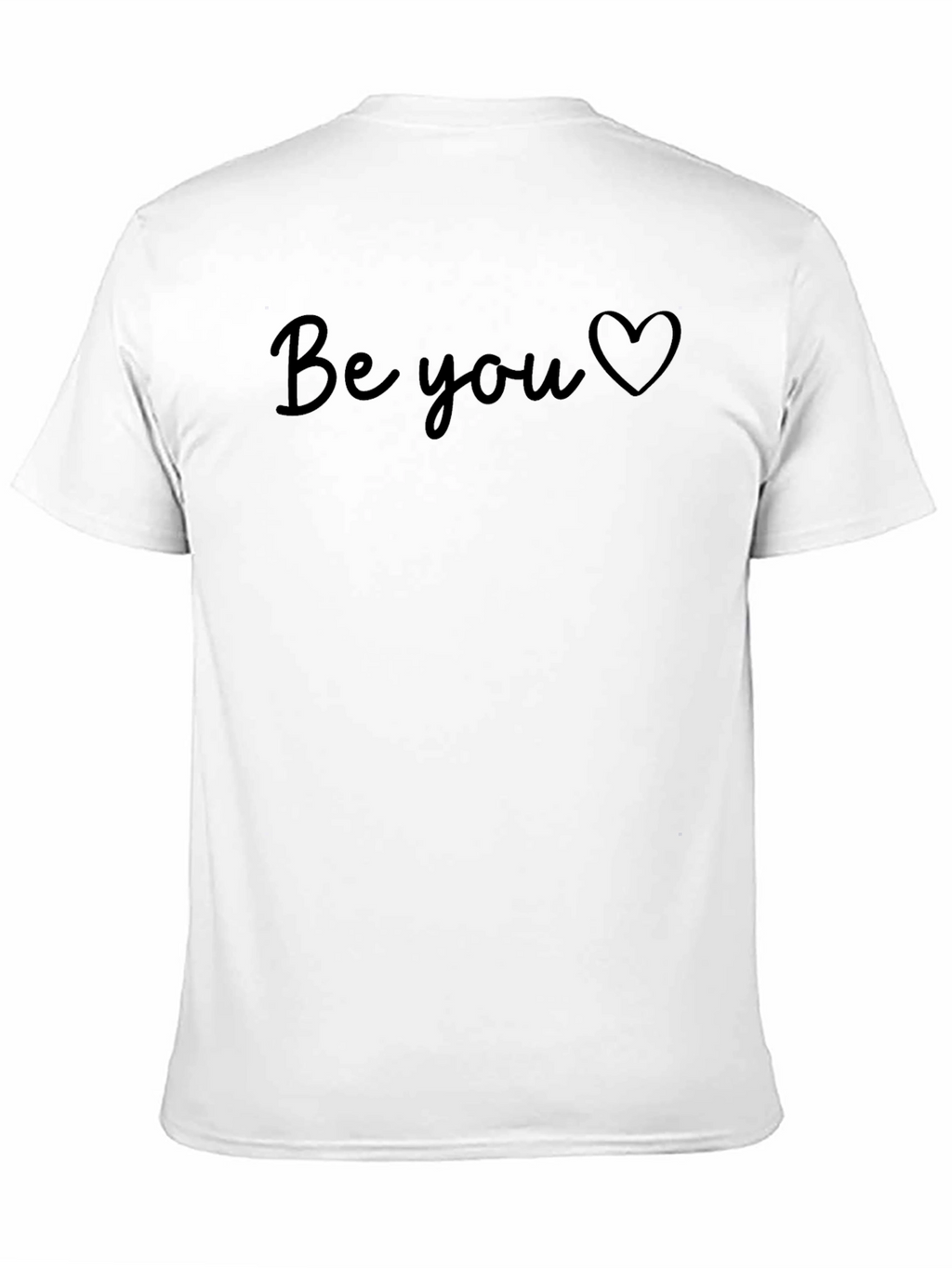 Be You Graphic Black T-Shirt