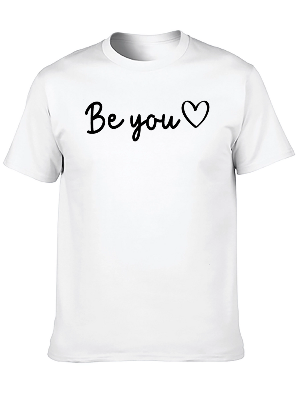 Be You Graphic Black T-Shirt