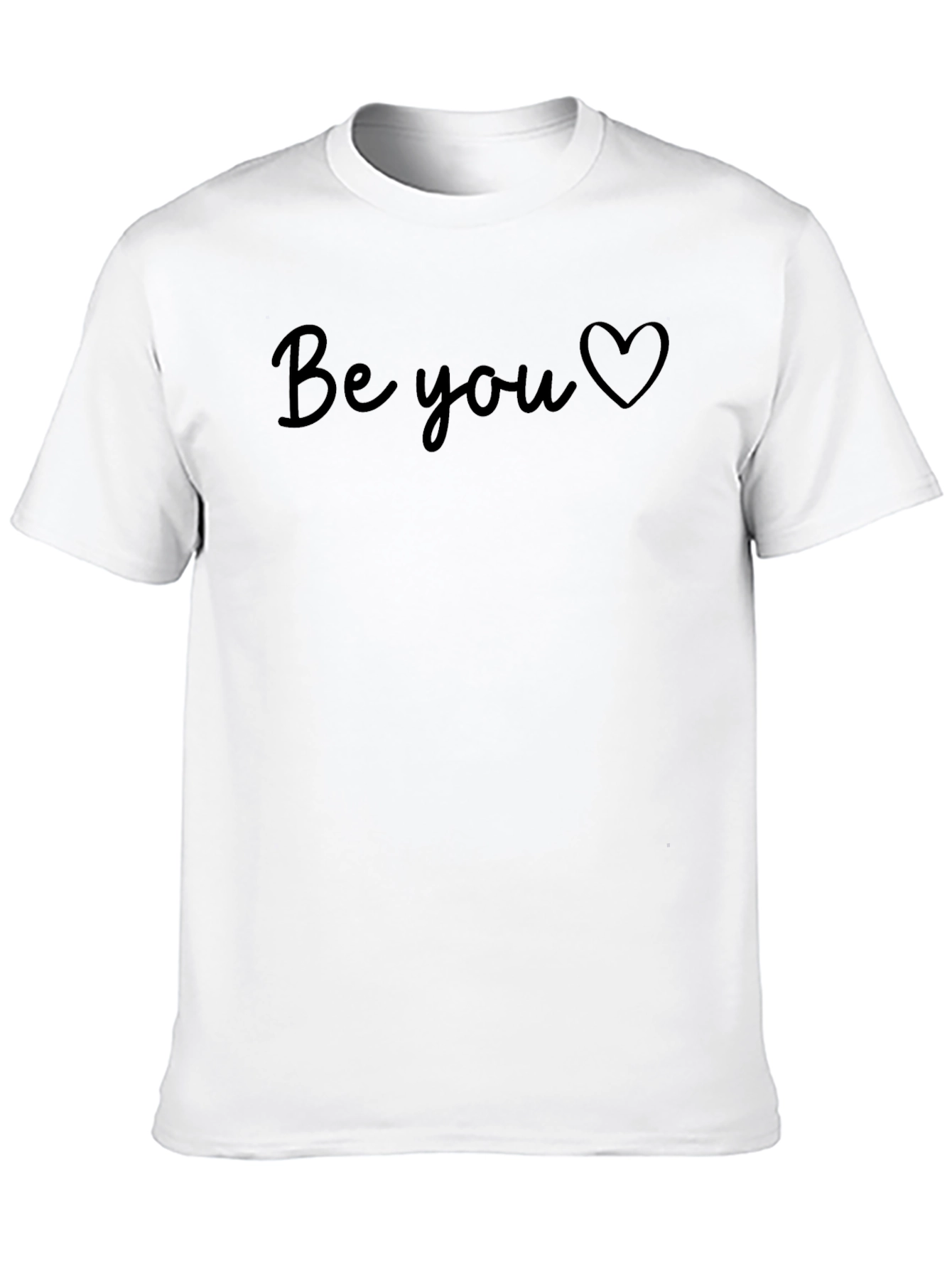 Be You Graphic Black T-Shirt