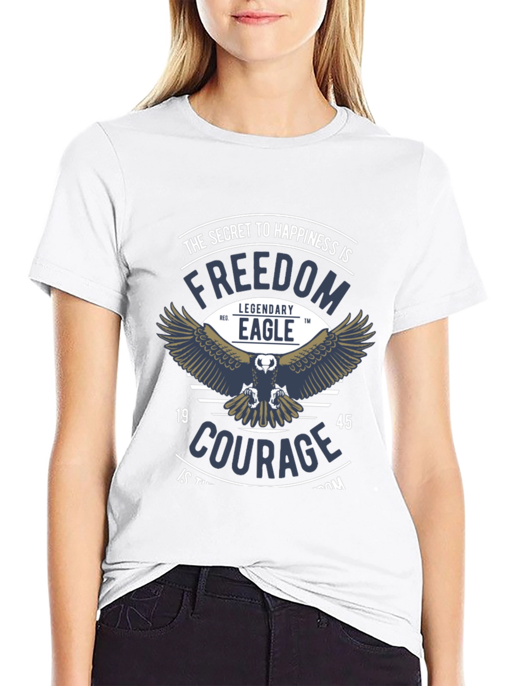 Freedom Eagle Graphic T-Shirt