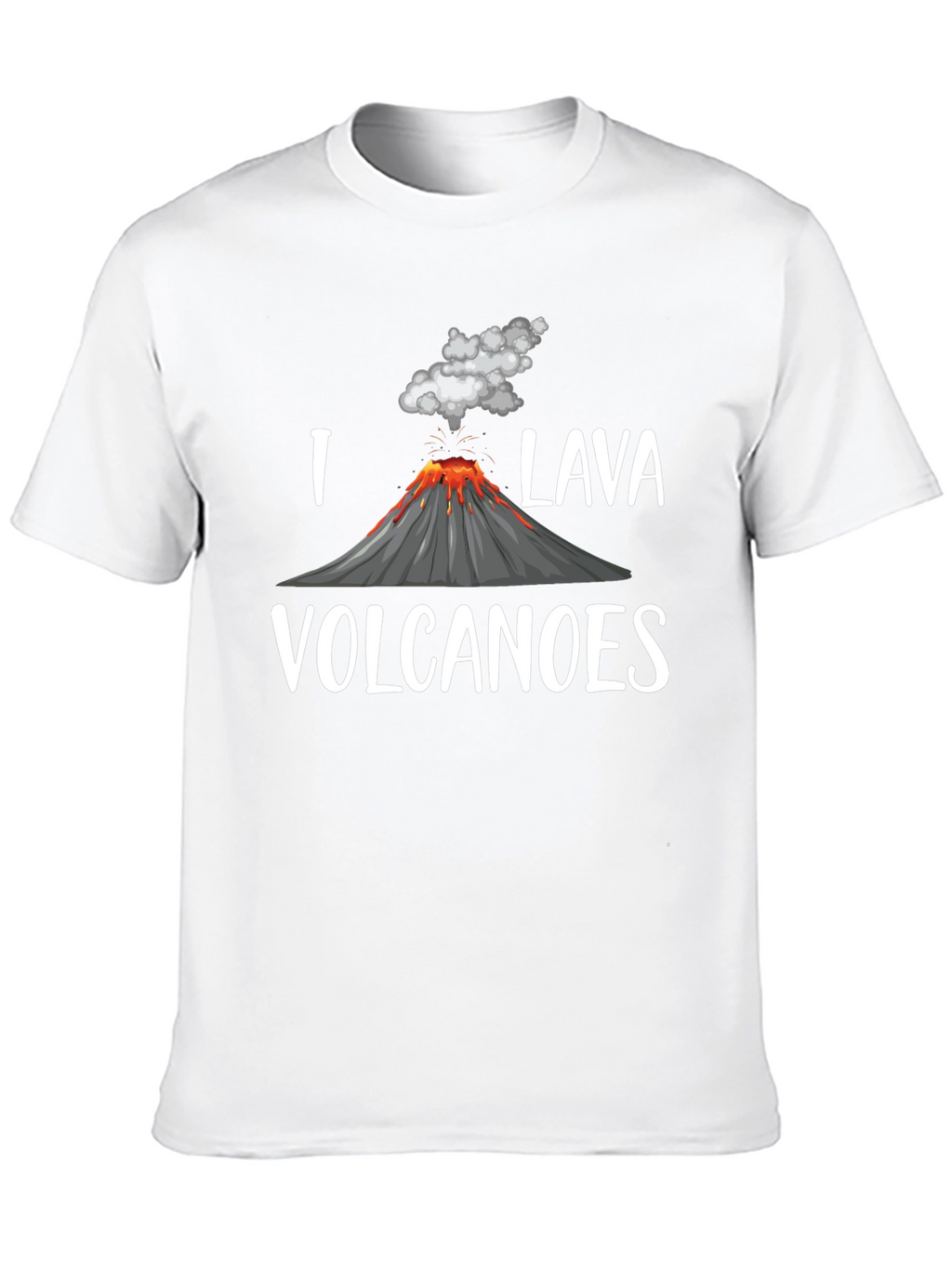 I Lava Volcanoes Graphic Tee - Black