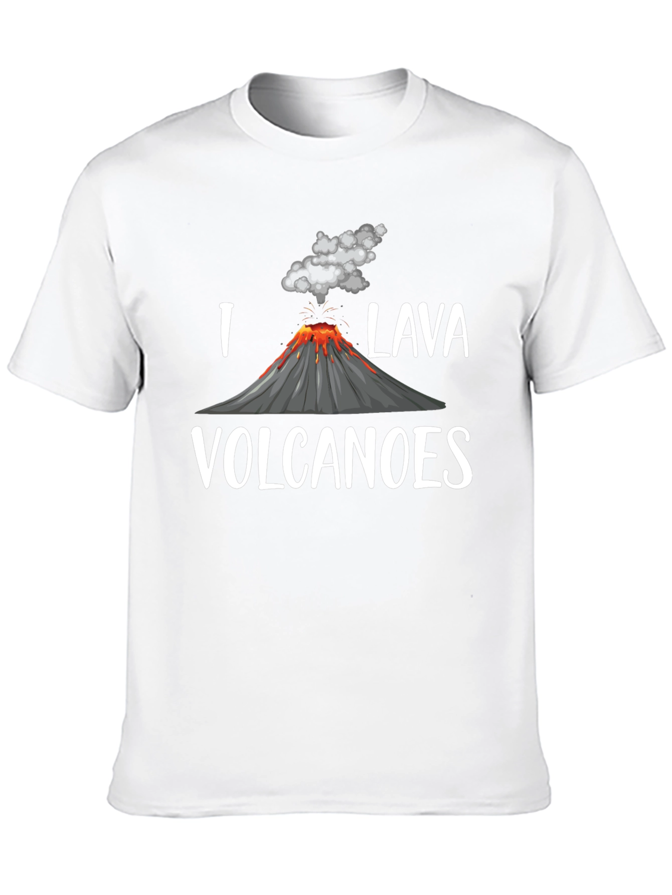 I Lava Volcanoes Graphic Tee - Black