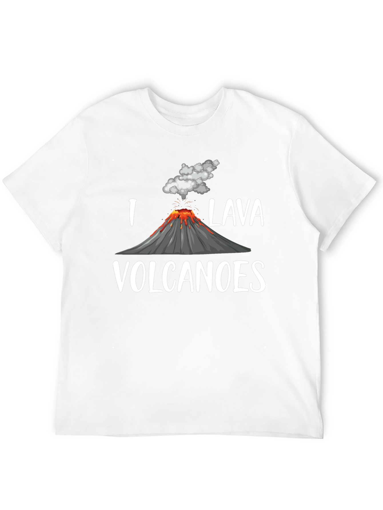 I Lava Volcanoes Graphic Tee - Black