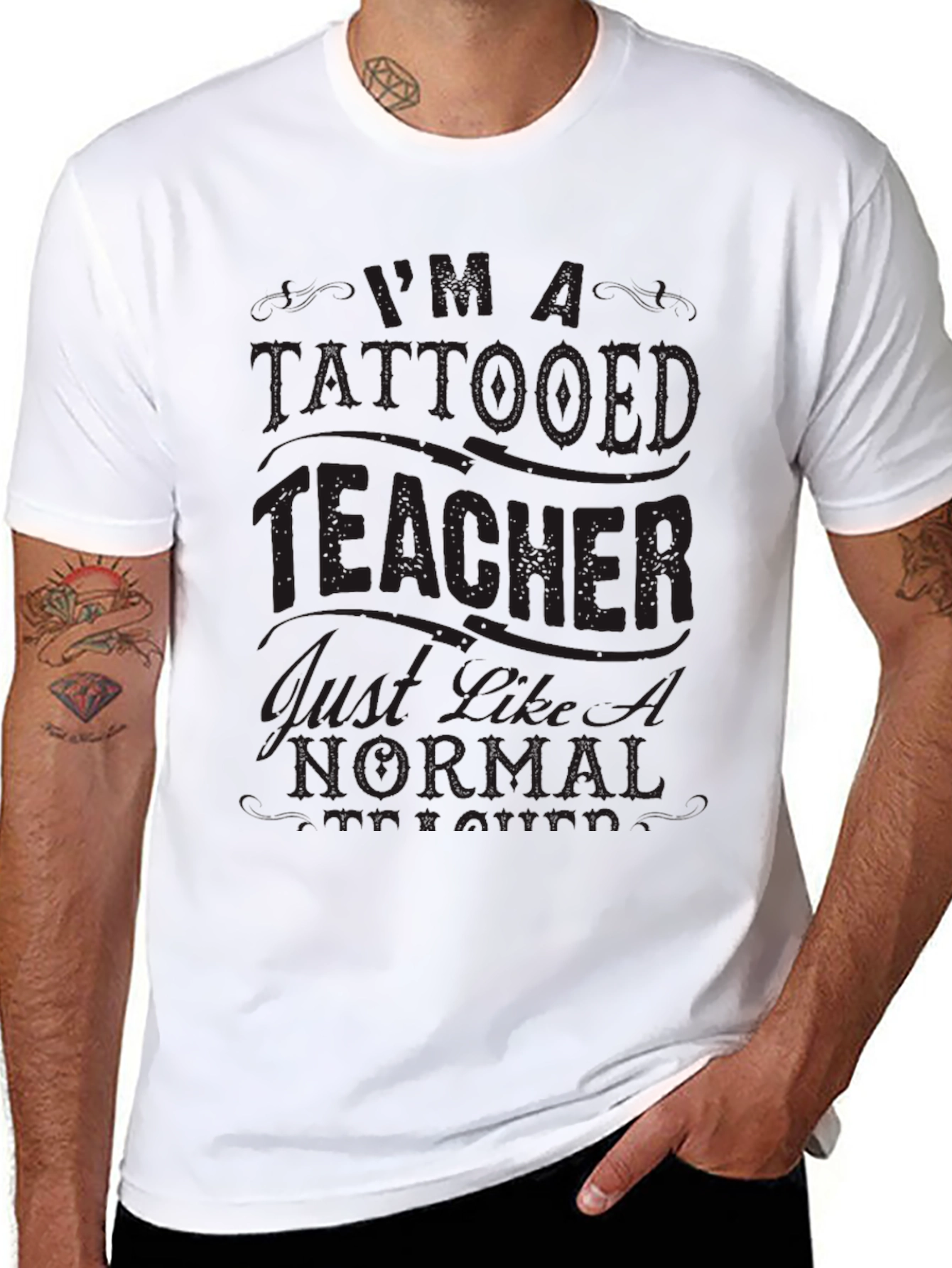 Tattooed Teacher Graphic Tee - Unisex