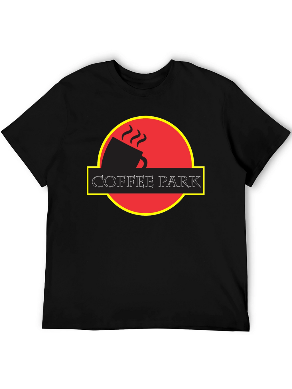 Coffee Park T-Shirt - Jurassic Parody