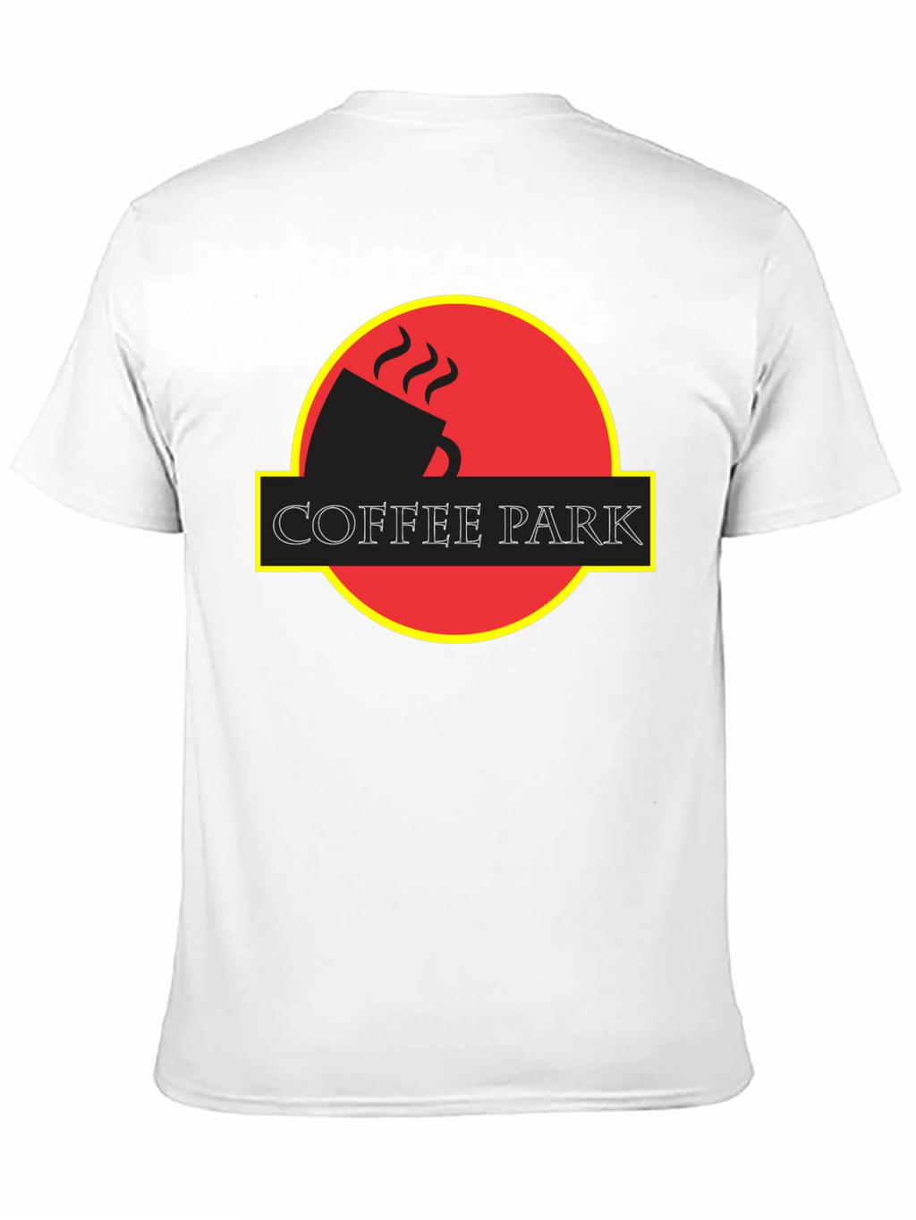 Coffee Park T-Shirt - Jurassic Parody