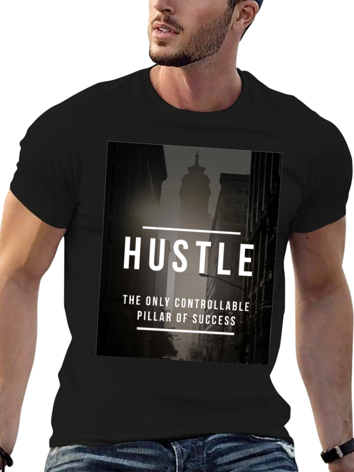 Hustle Success T-Shirt - Motivational Graphic Tee