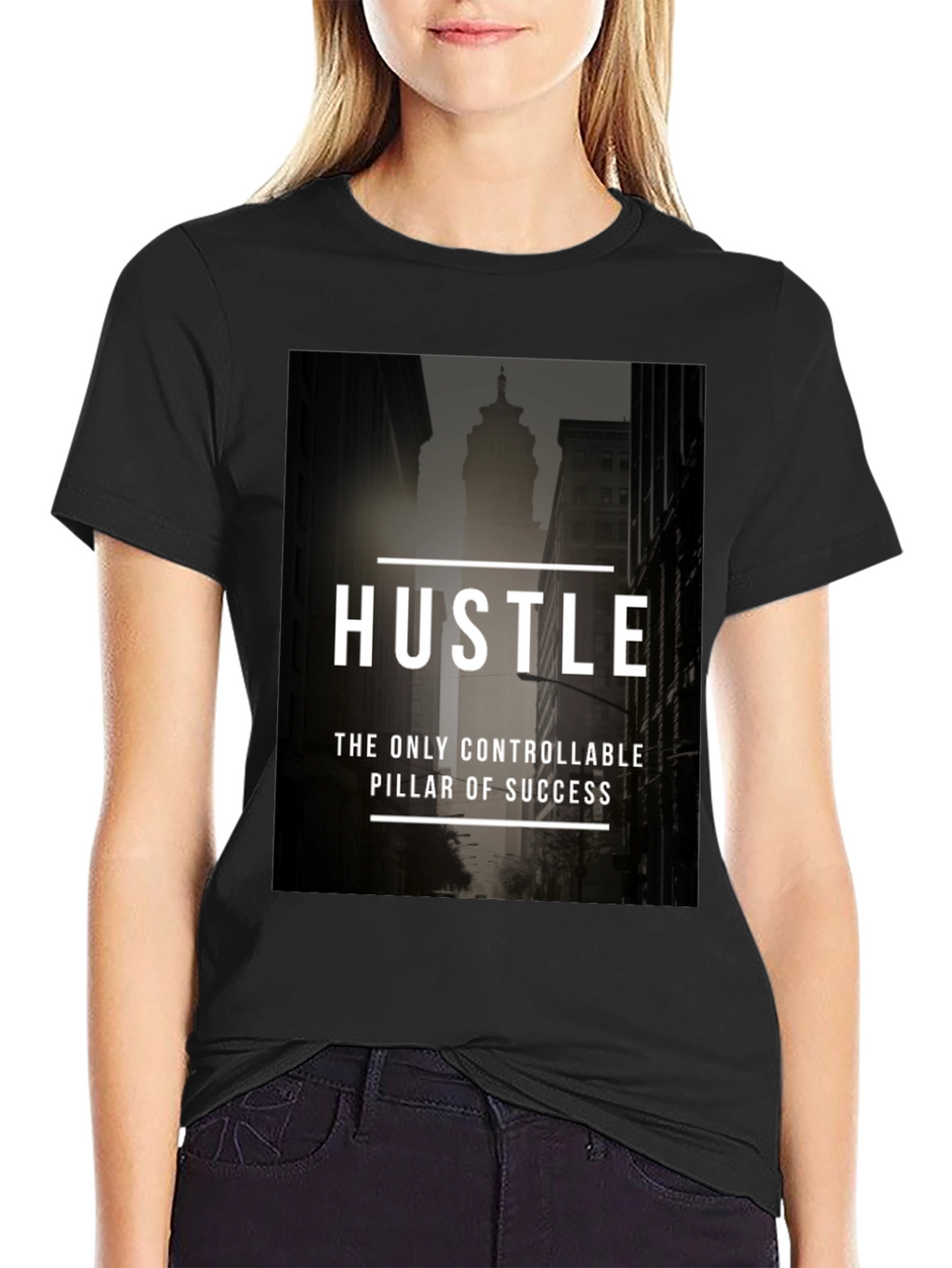 Hustle Success T-Shirt - Motivational Graphic Tee