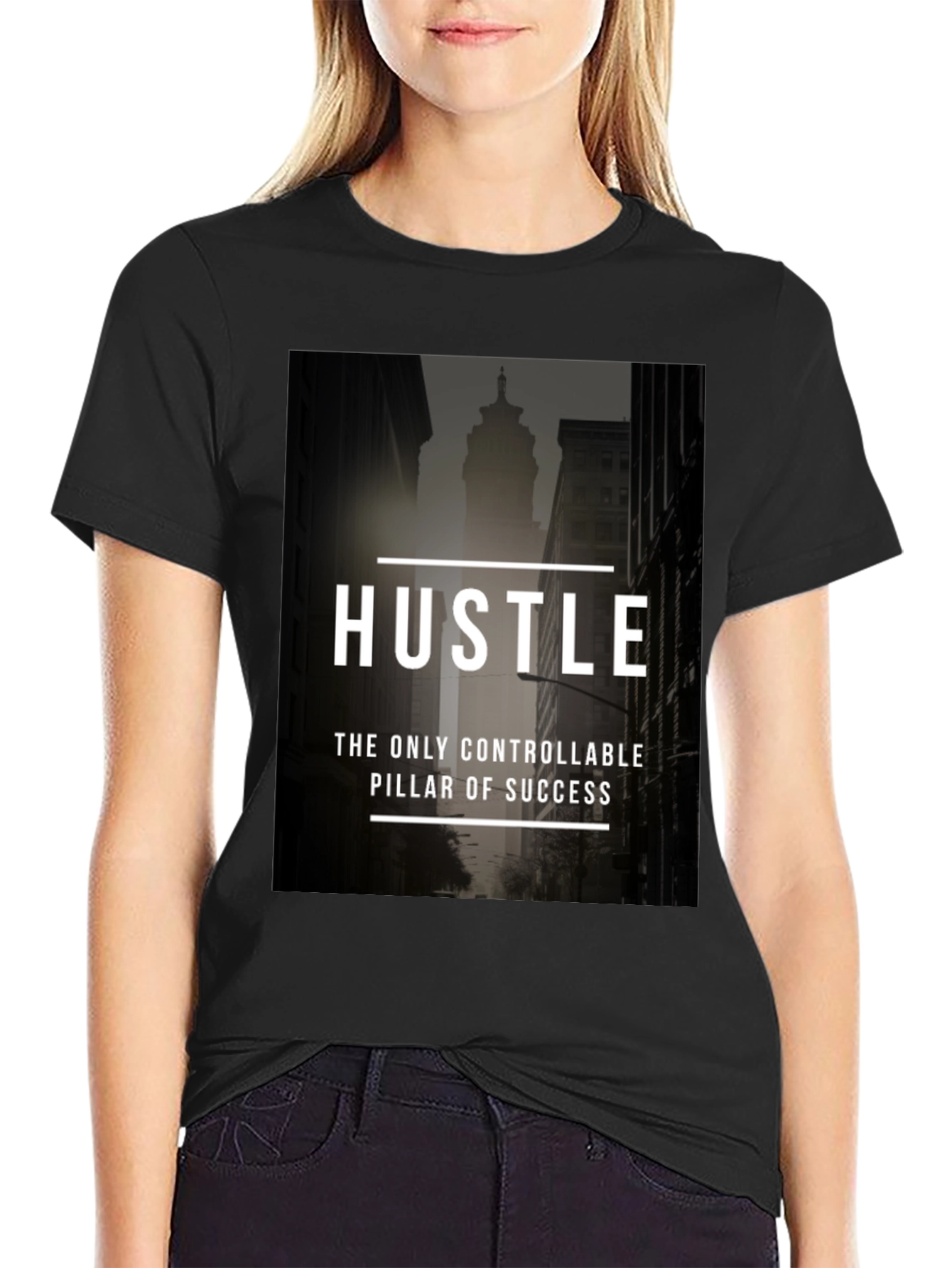 Hustle Success T-Shirt - Motivational Graphic Tee