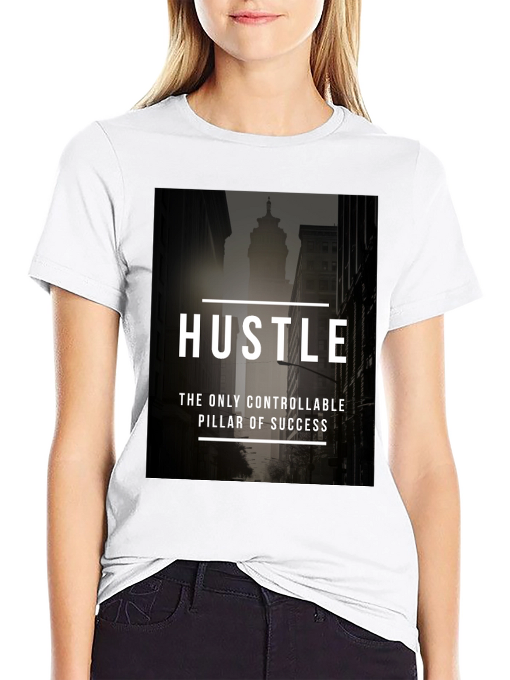 Hustle Success T-Shirt - Motivational Graphic Tee