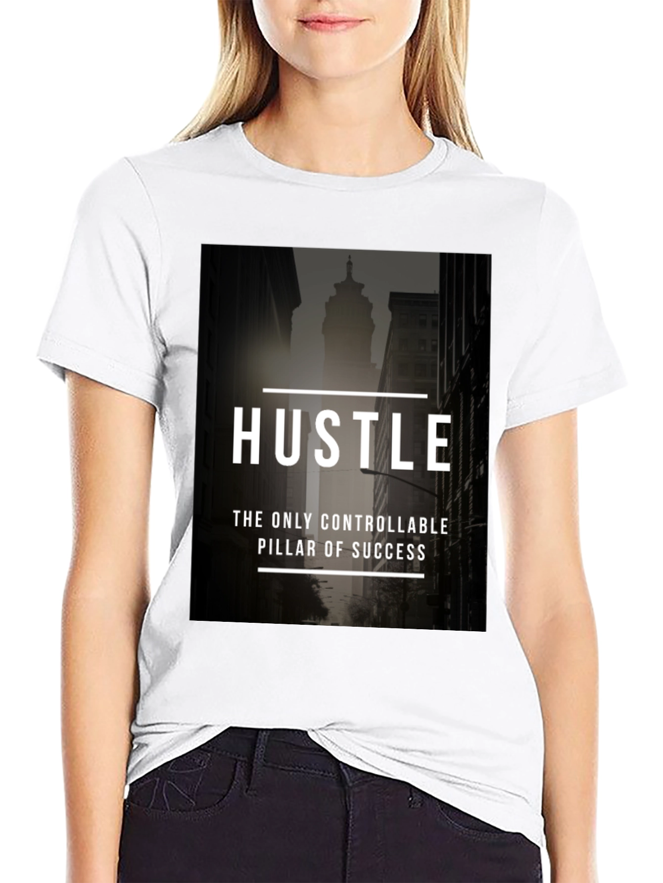 Hustle Success T-Shirt - Motivational Graphic Tee