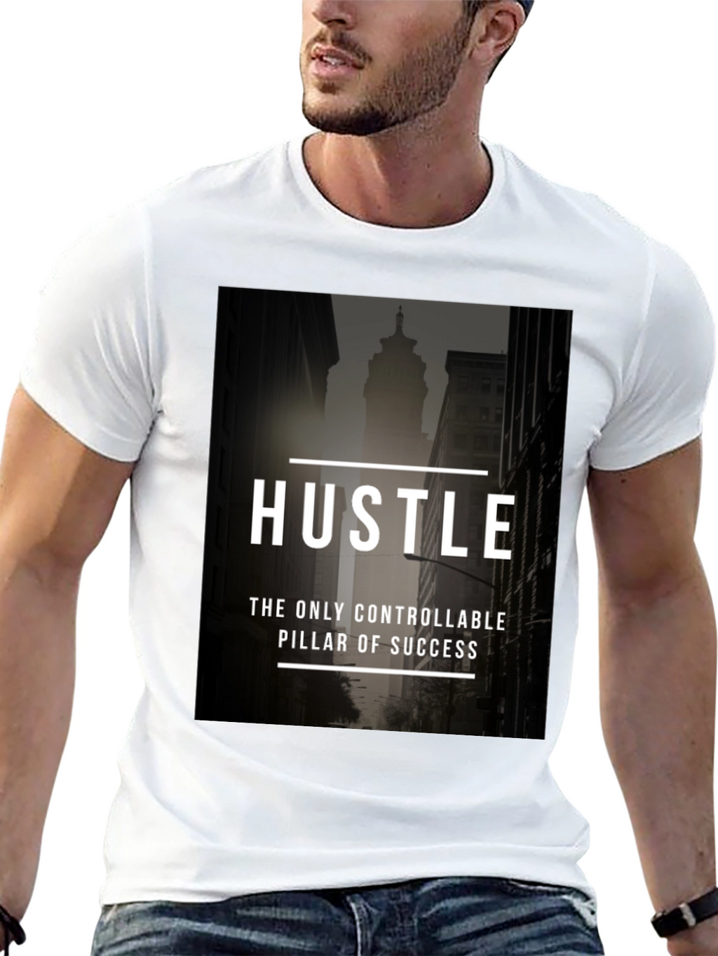 Hustle Success T-Shirt - Motivational Graphic Tee