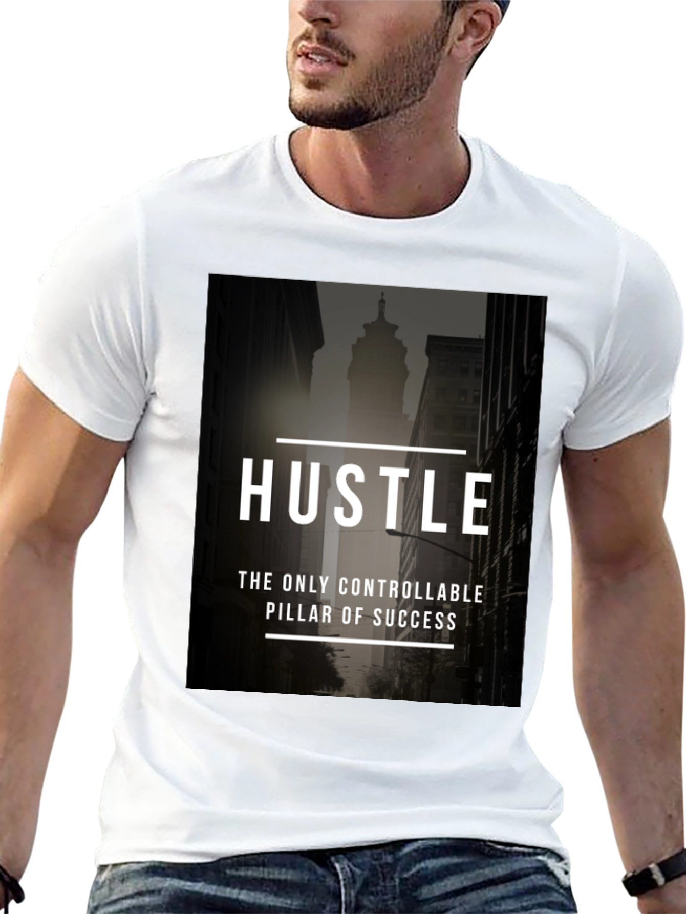 Hustle Success T-Shirt - Motivational Graphic Tee