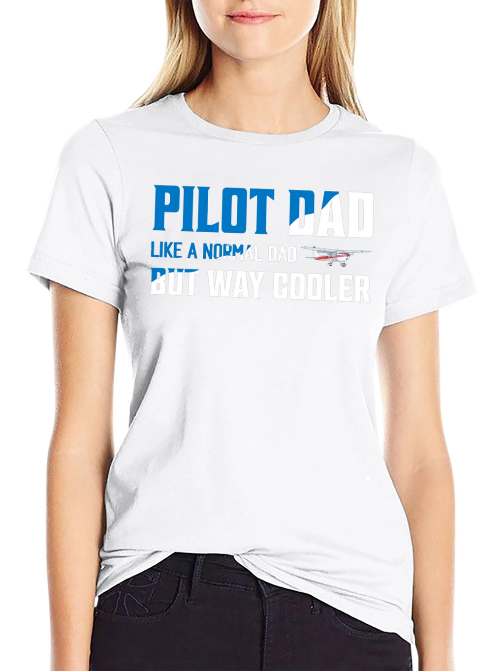 Pilot Dad T-Shirt - Way Cooler Fathers Day Gift!