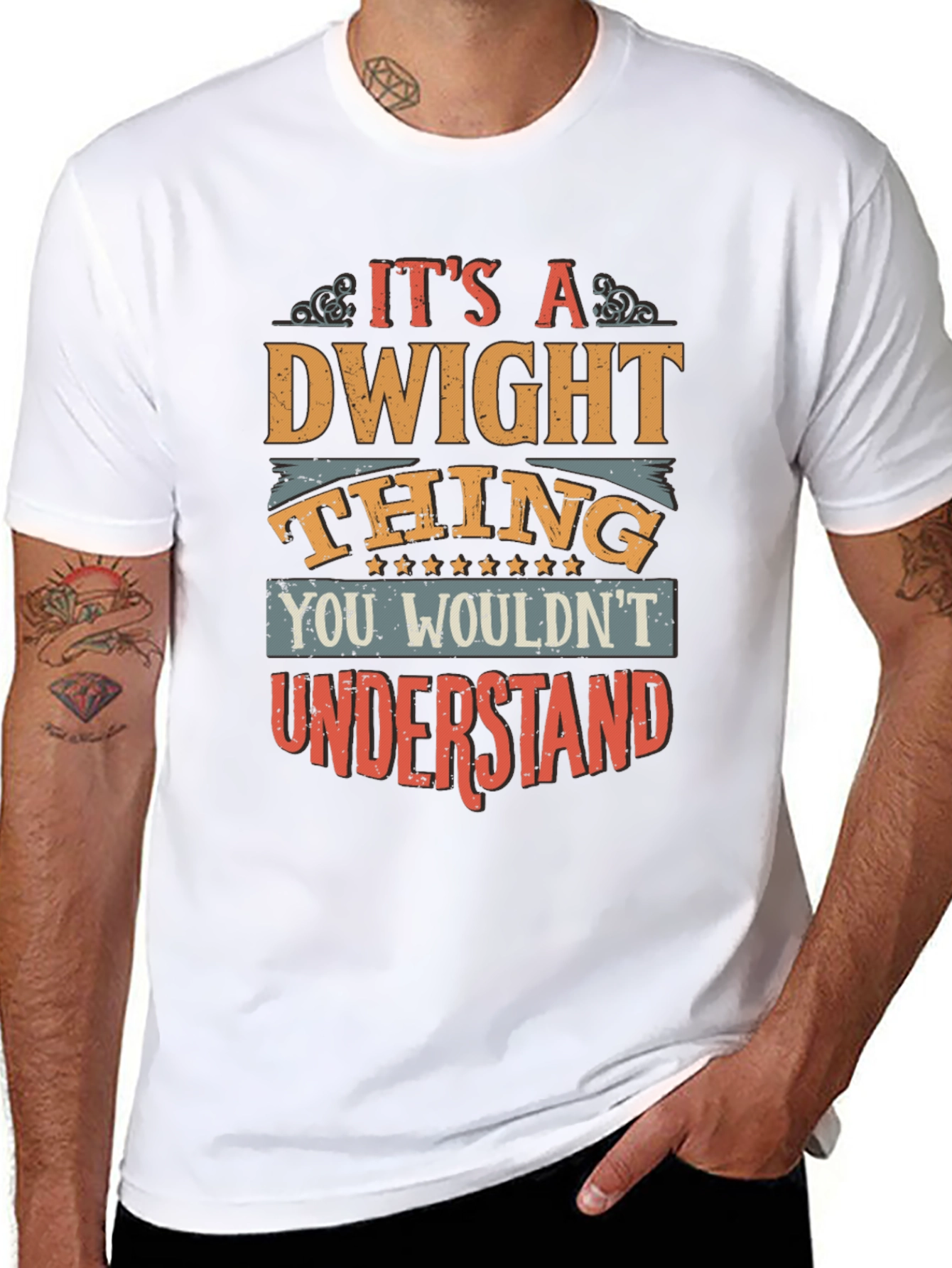Dwight Thing Graphic Tee - You Wouldnt Understand!