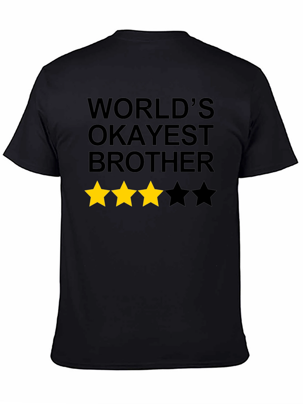 Worlds Okayest Brother Graphic Tee