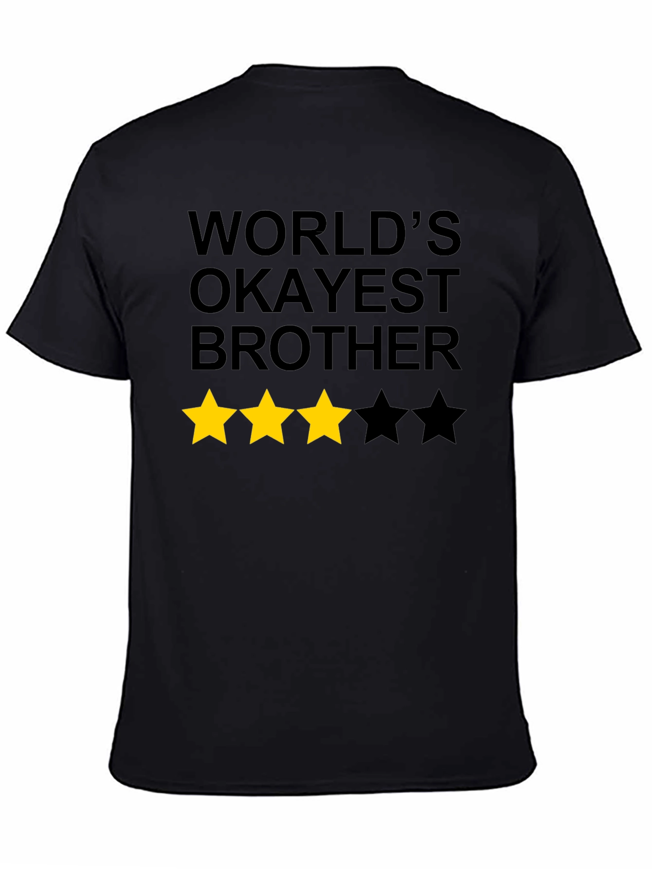 Worlds Okayest Brother Graphic Tee