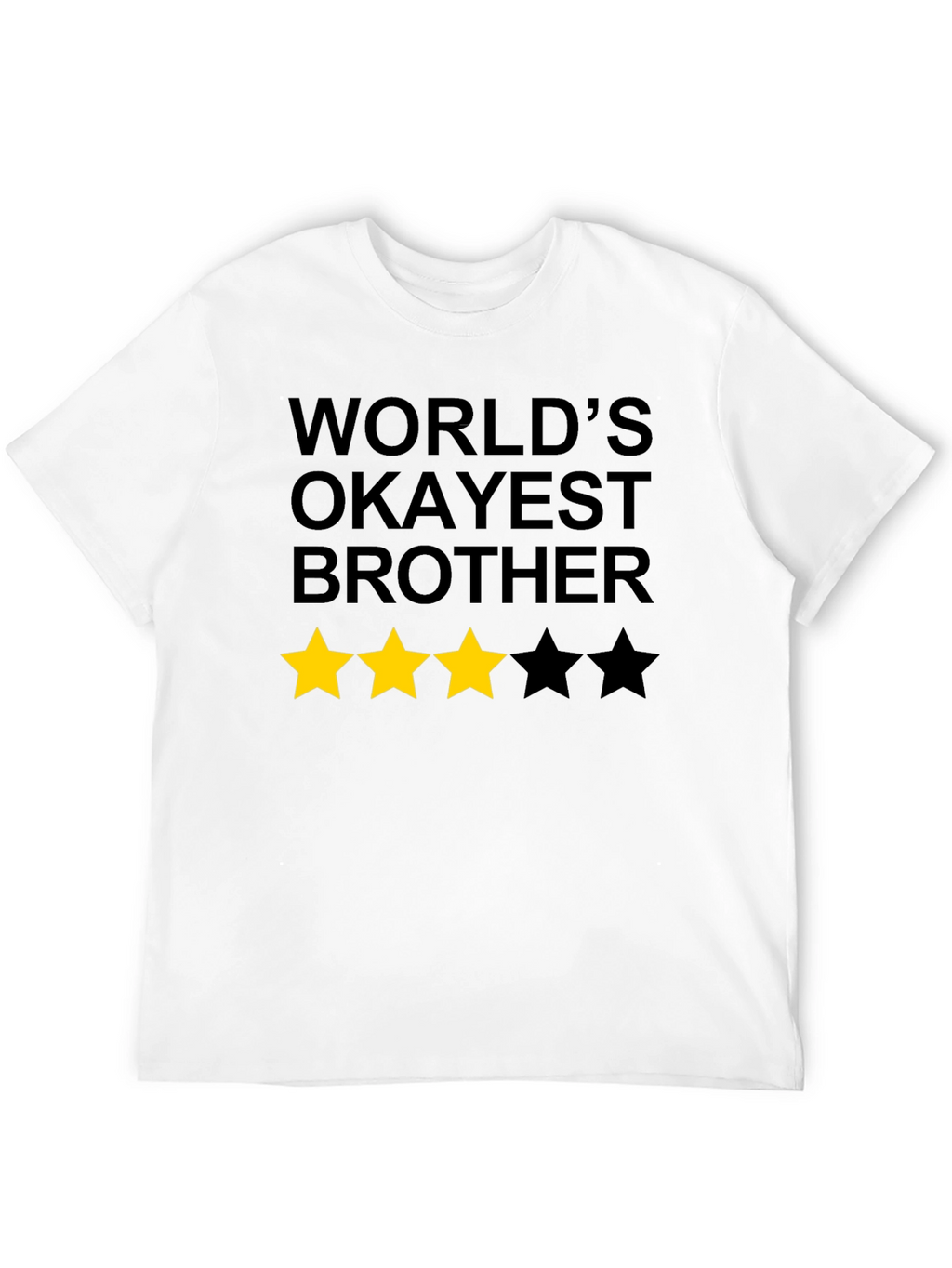 Worlds Okayest Brother Graphic Tee
