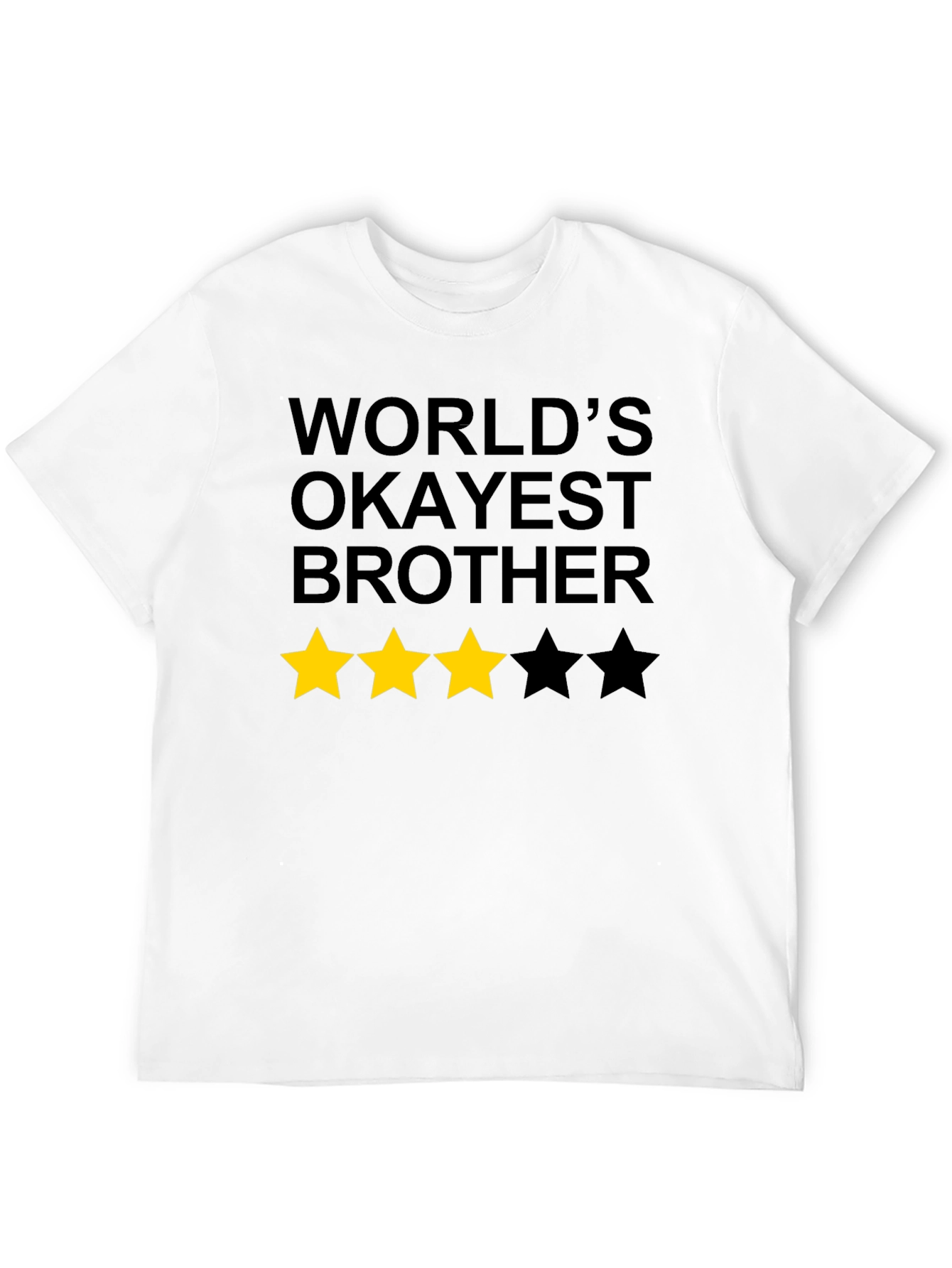 Worlds Okayest Brother Graphic Tee