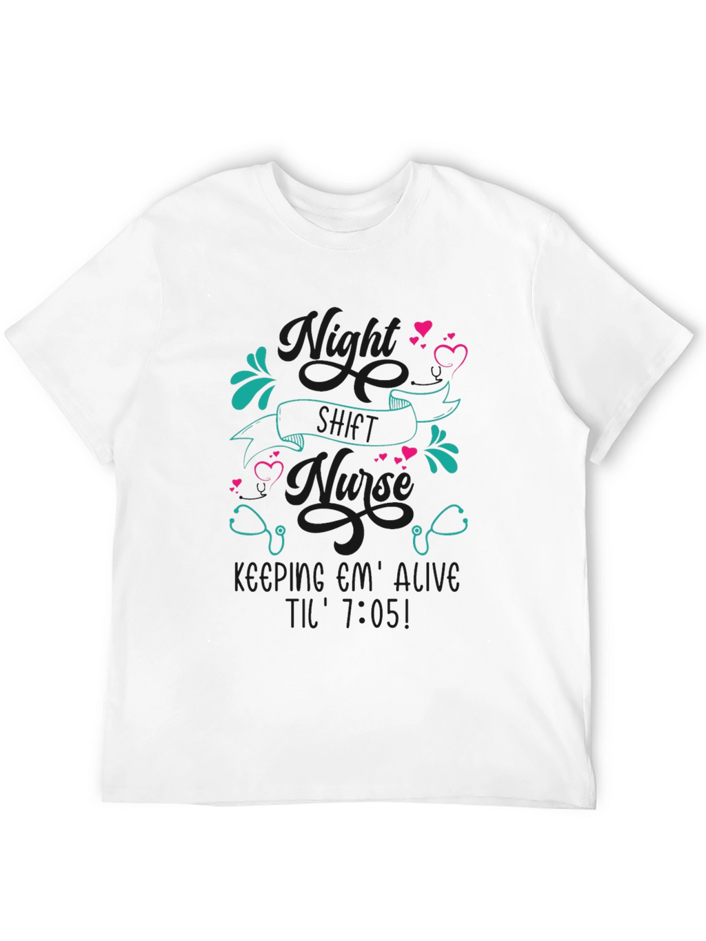 Essential Nurse Black T-Shirt - Keeping Em Alive