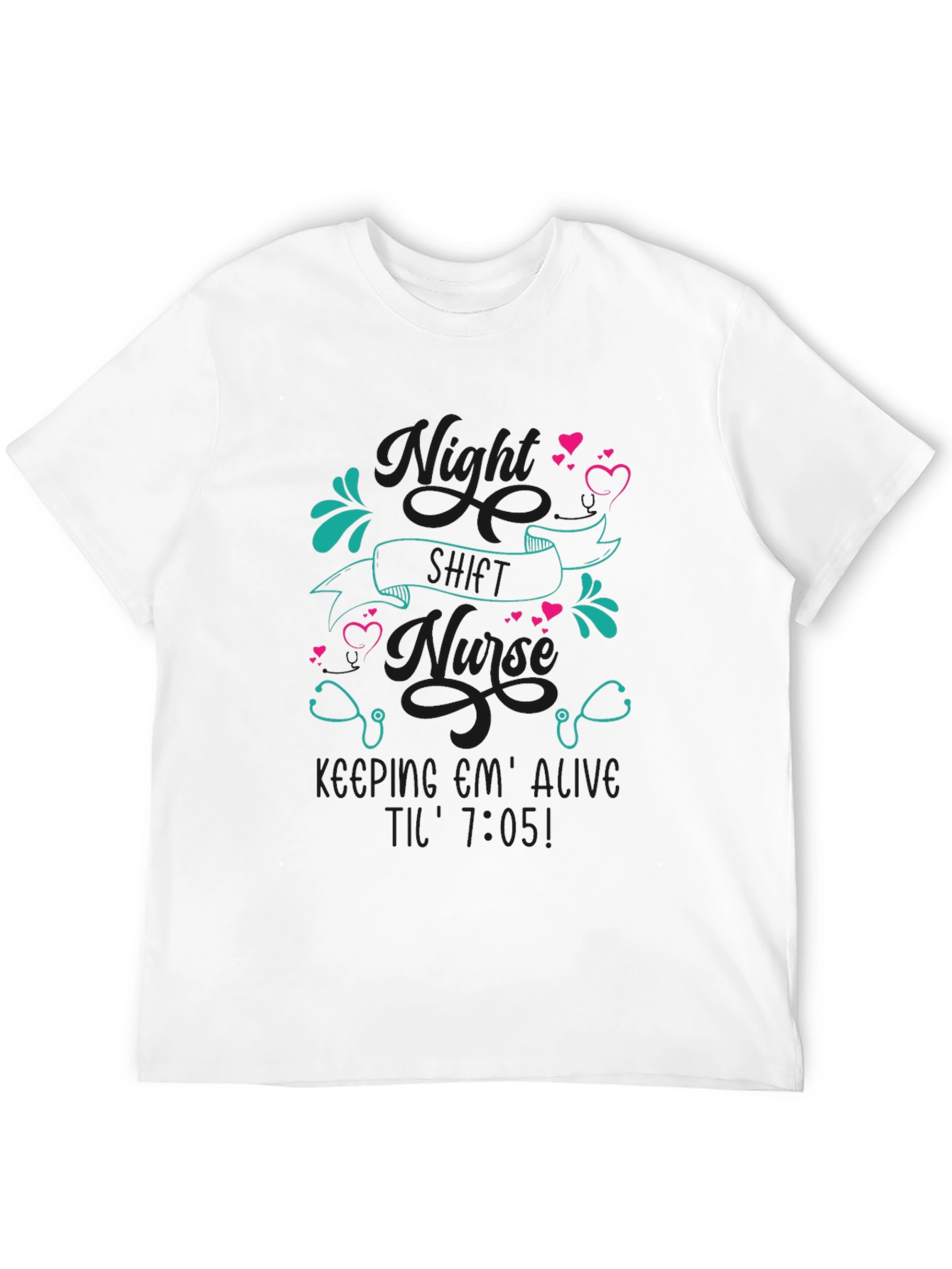 Essential Nurse Black T-Shirt - Keeping Em Alive