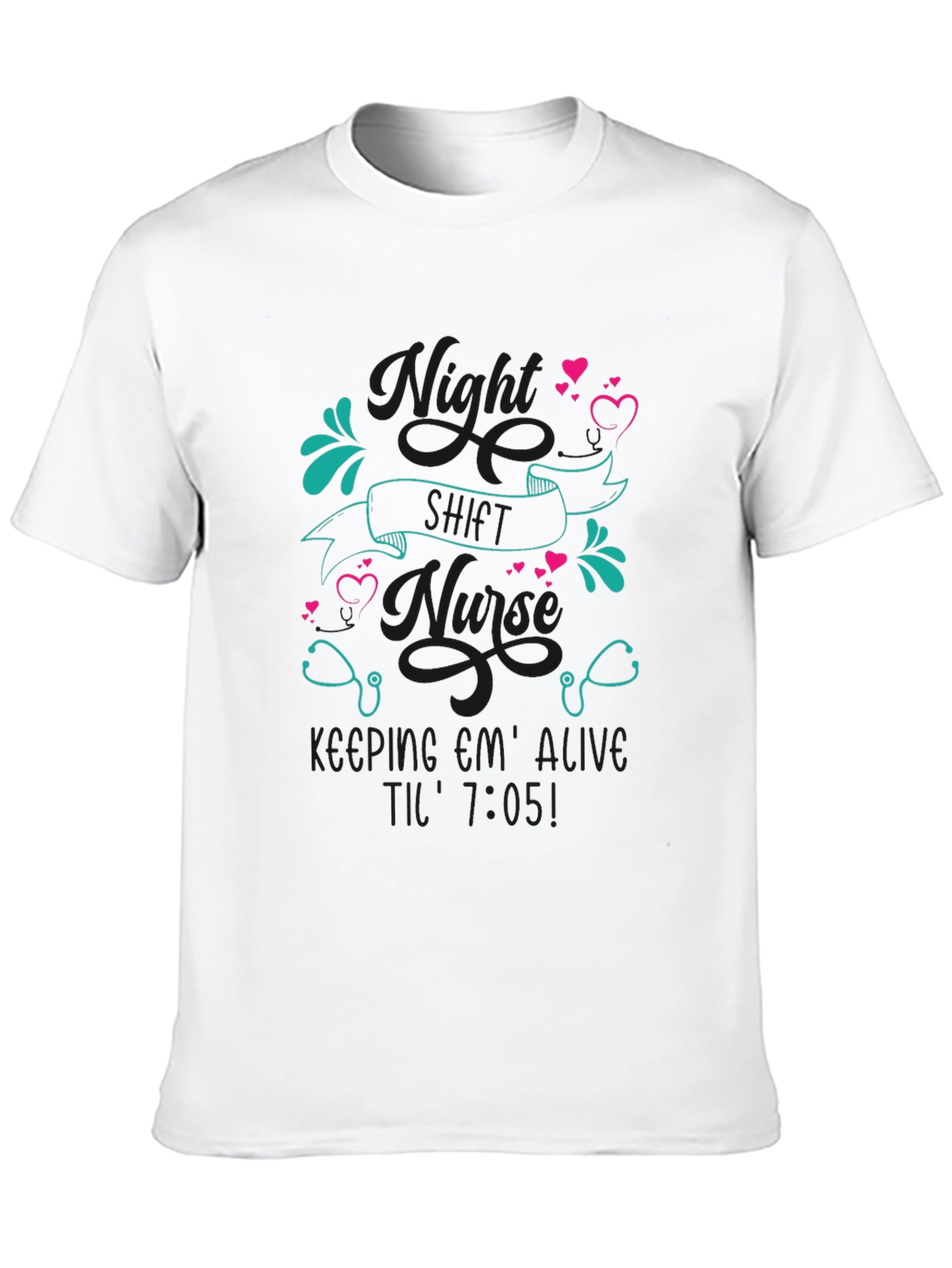 Essential Nurse Black T-Shirt - Keeping Em Alive