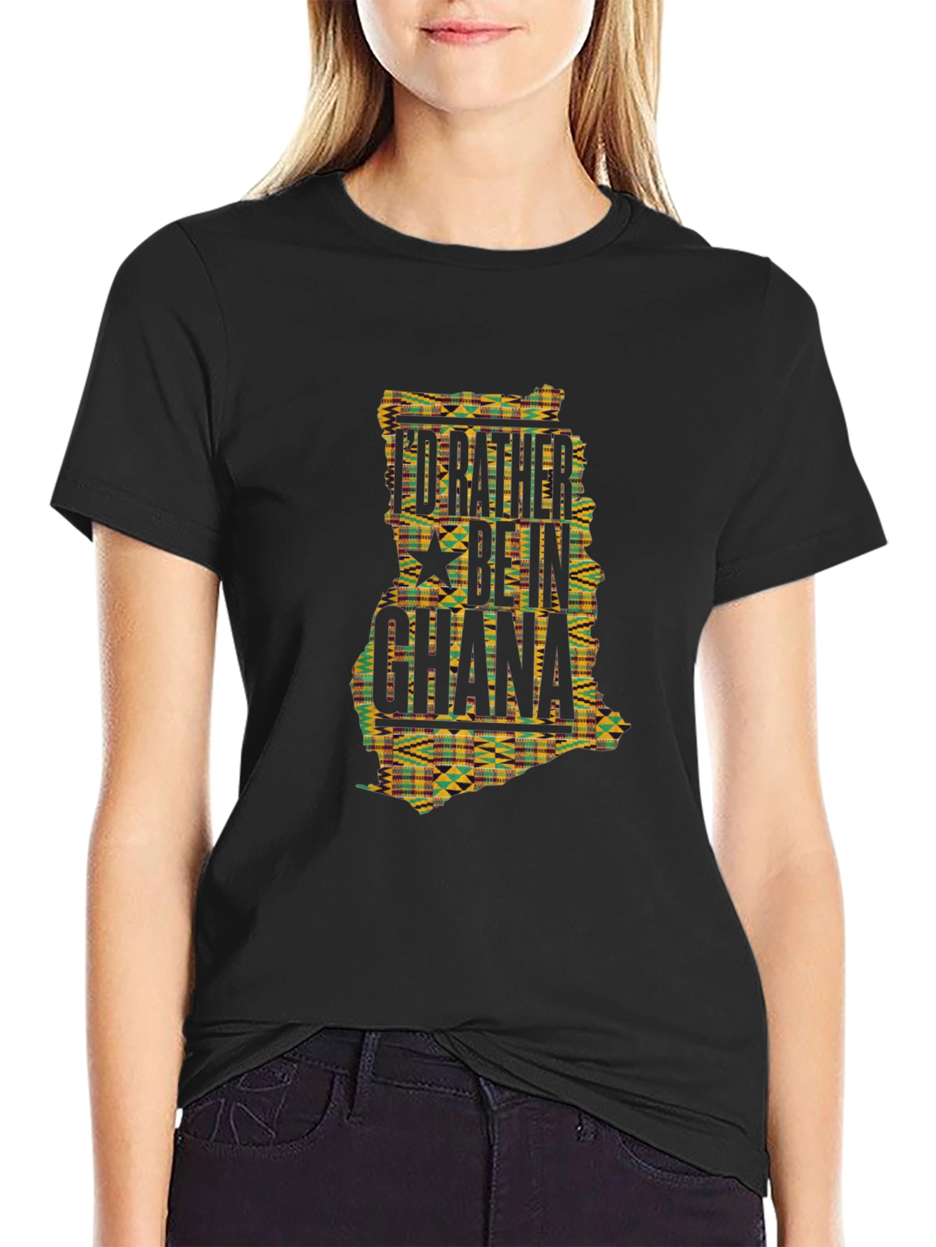 Id Rather Be In Ghana T-Shirt