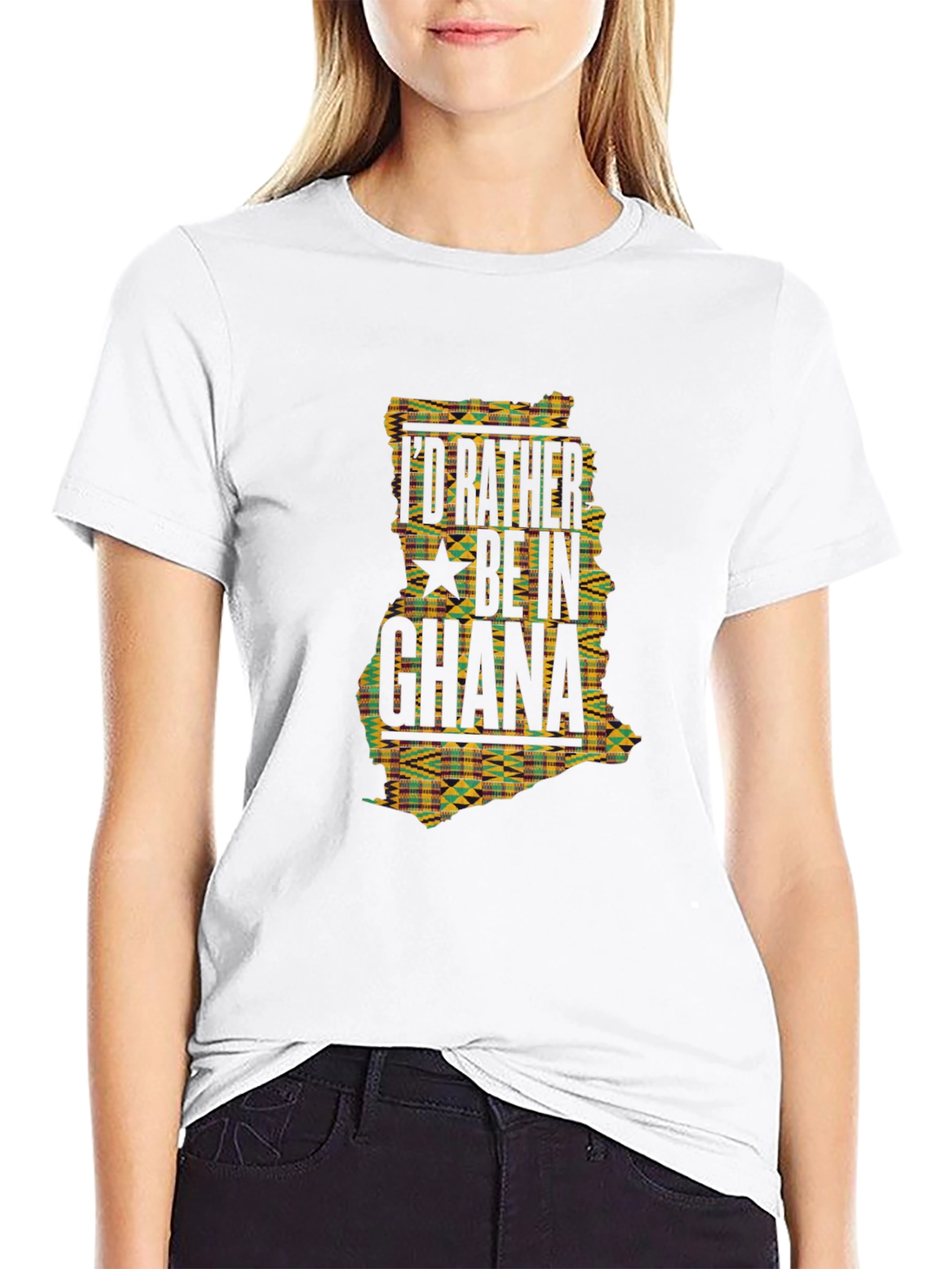 Id Rather Be In Ghana T-Shirt