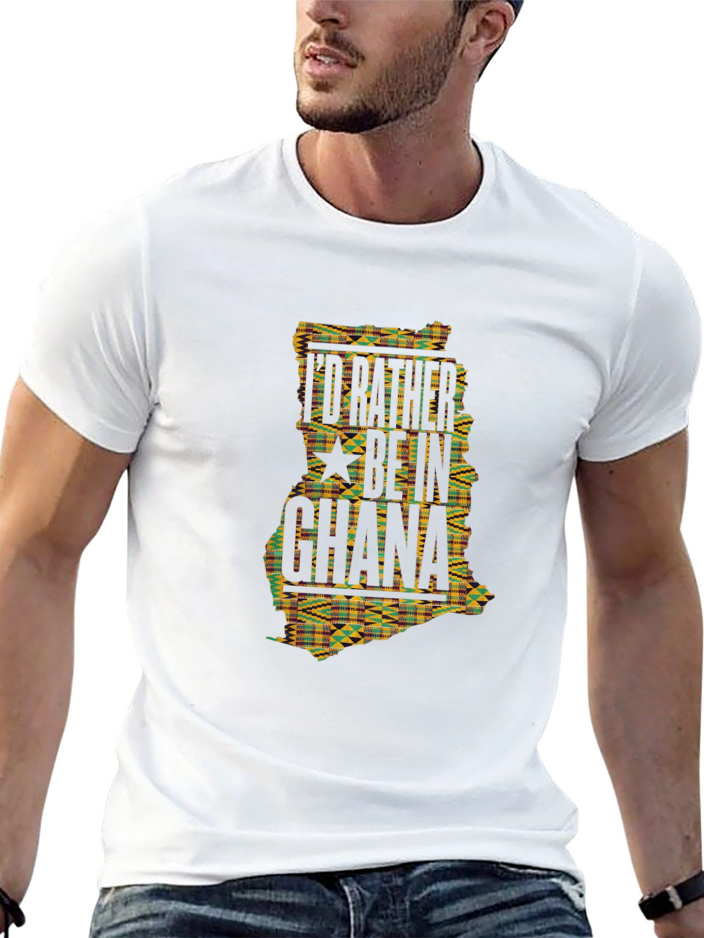 Id Rather Be In Ghana T-Shirt