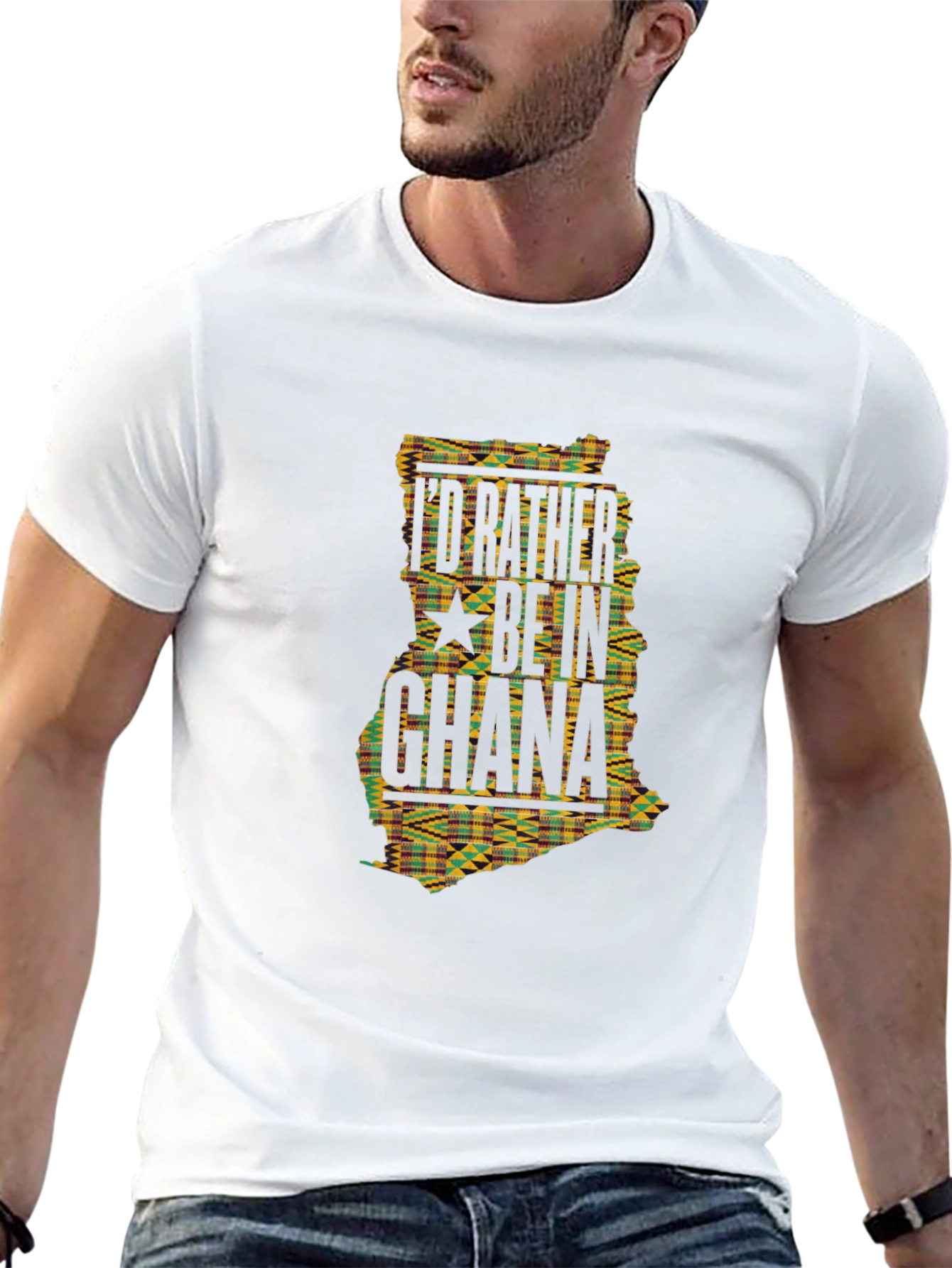 Id Rather Be In Ghana T-Shirt